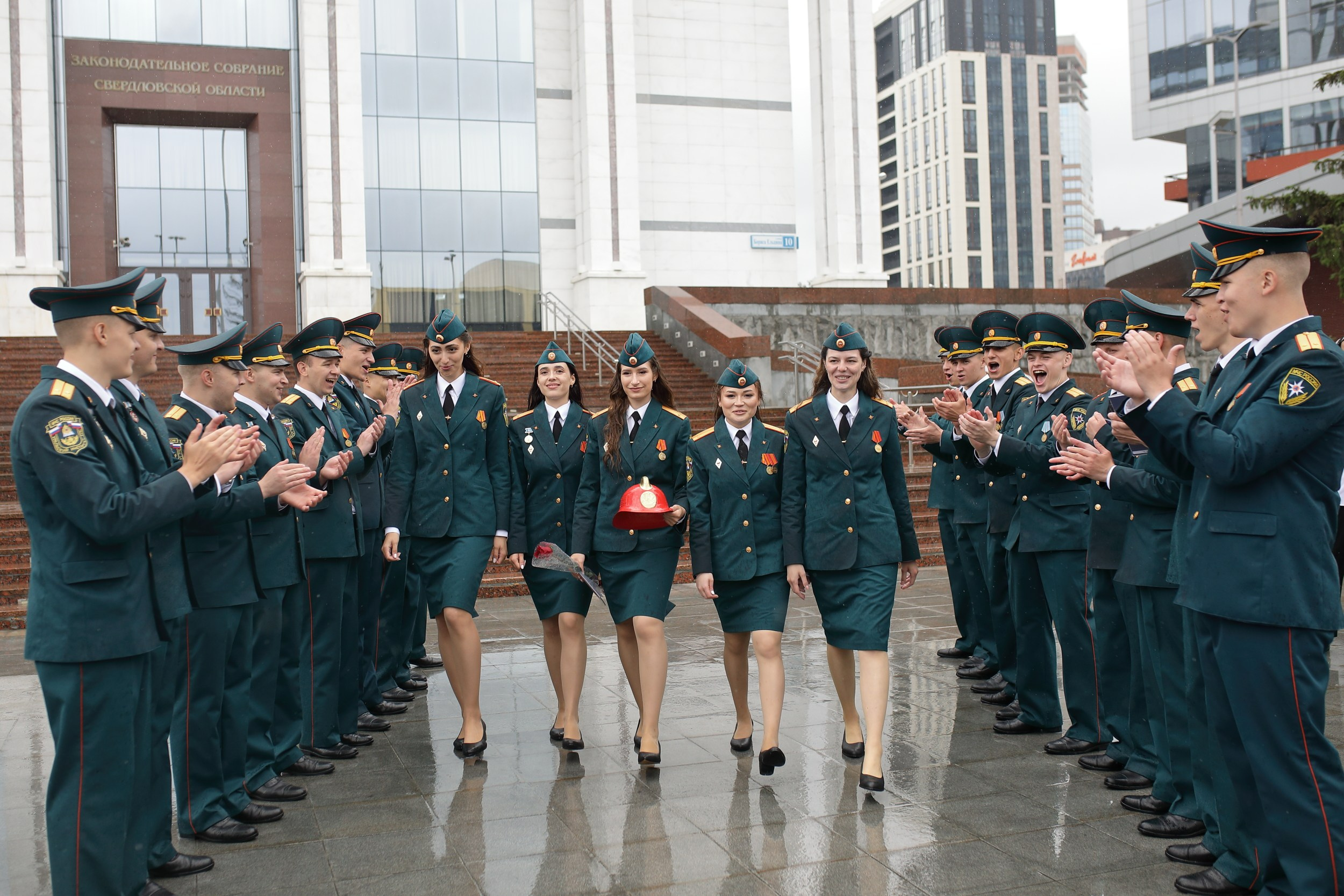 Выпуск Уральского института ГПС МЧС России