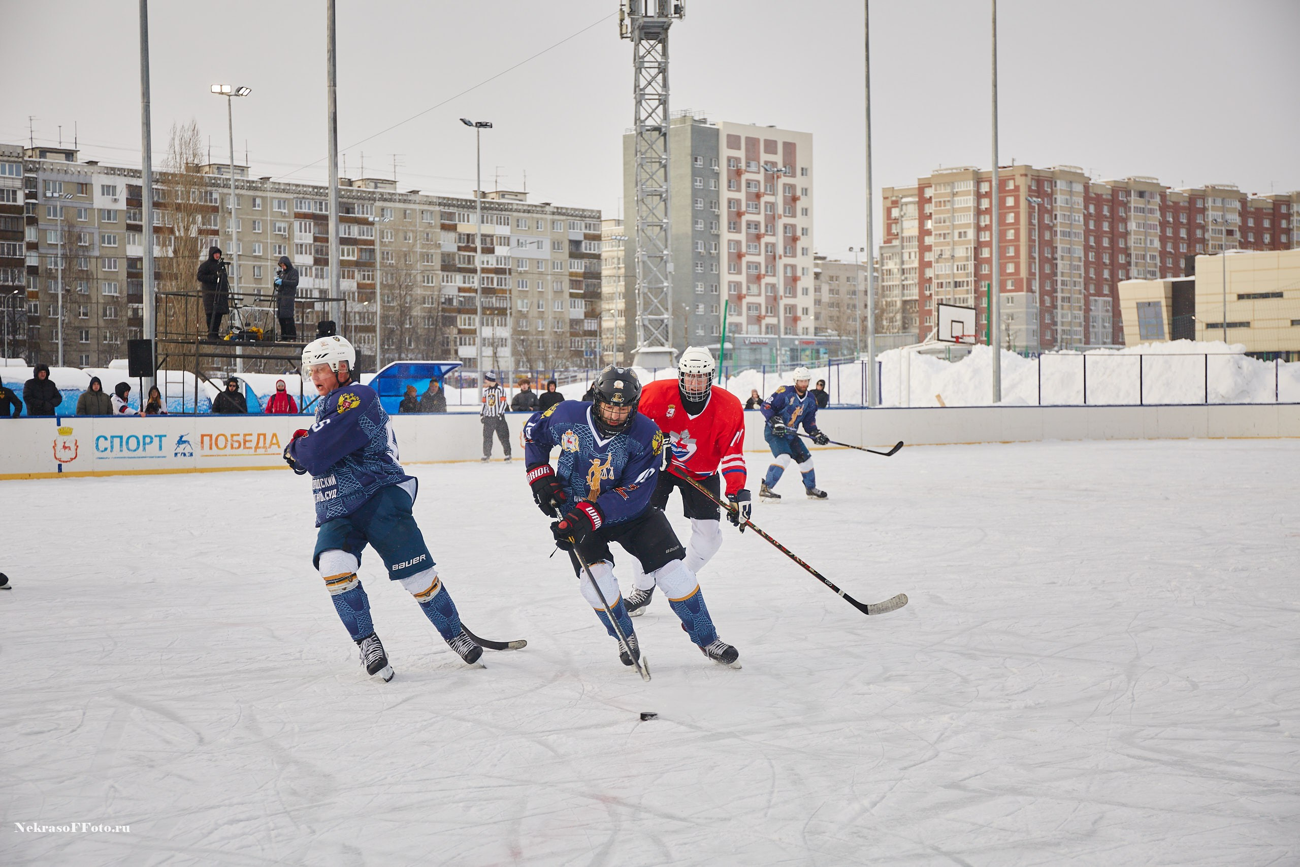 Турнир по хоккею «Русская классика» в рамках Офицерской хоккейной лиги. Спортивный фотограф Некрасов Денис
