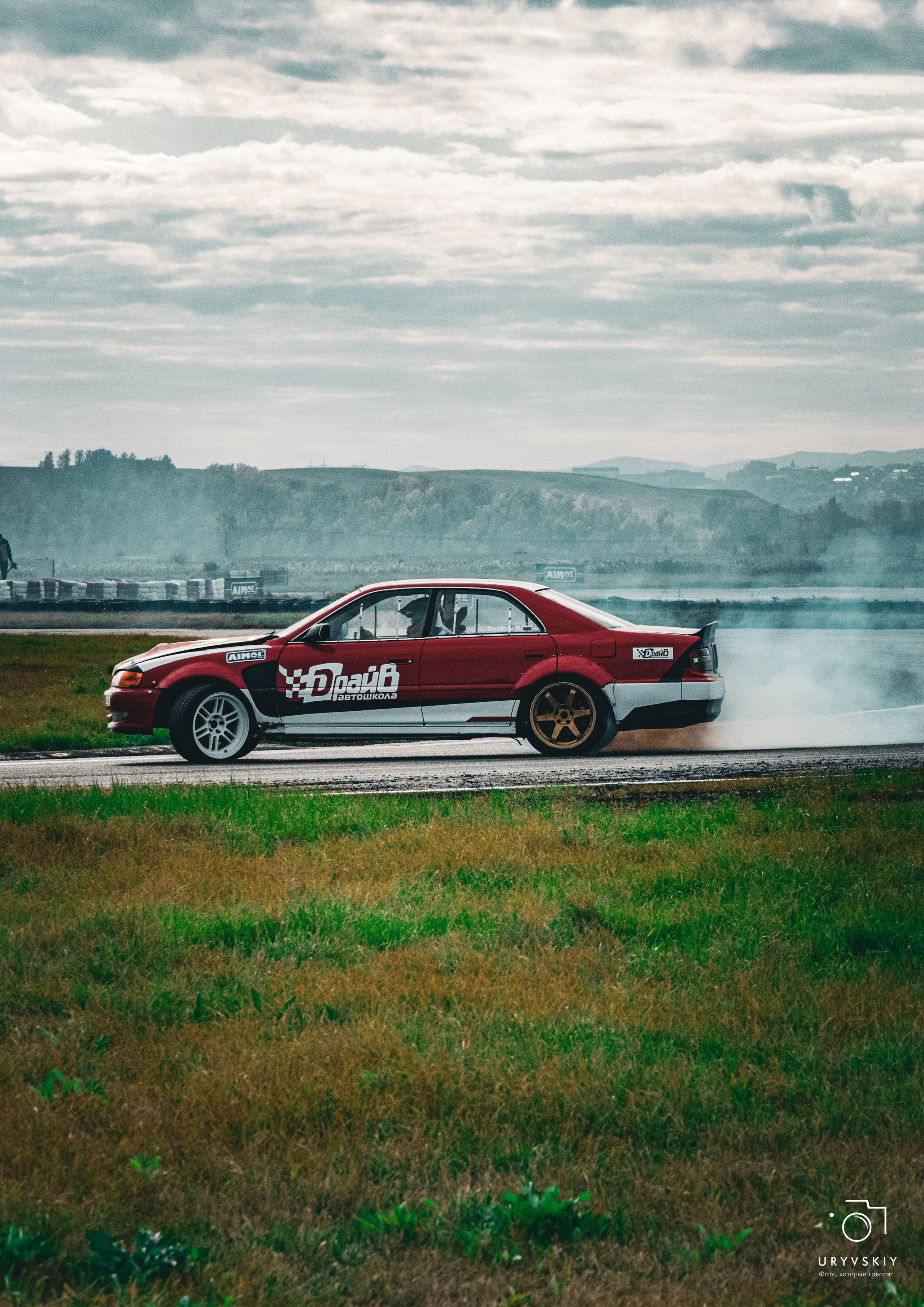 Красное кольцо. Дрифт баттл. Игорь Урывский. Фотограф Красноярск