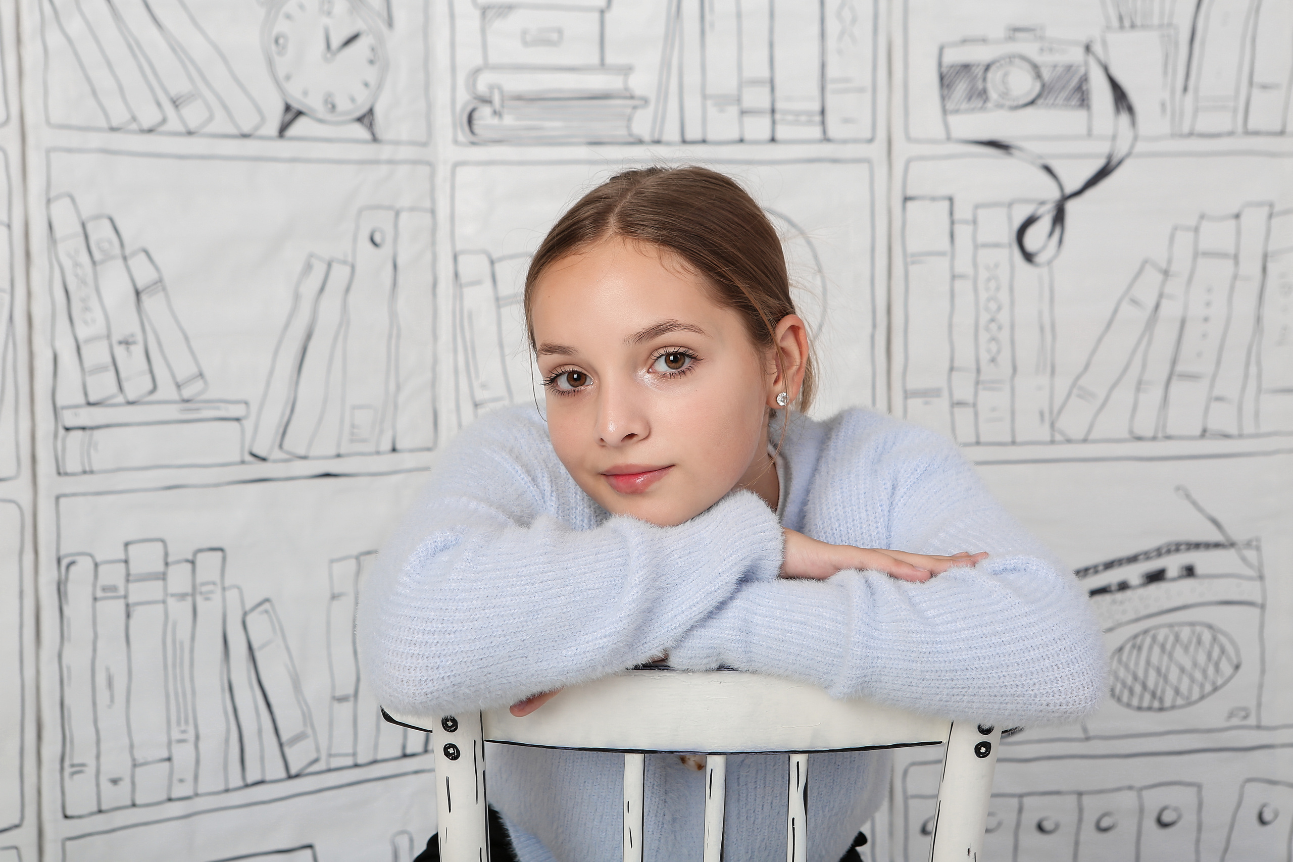 Школьный портреты. Детский фотограф Татьяна Жолобова г. Бийск