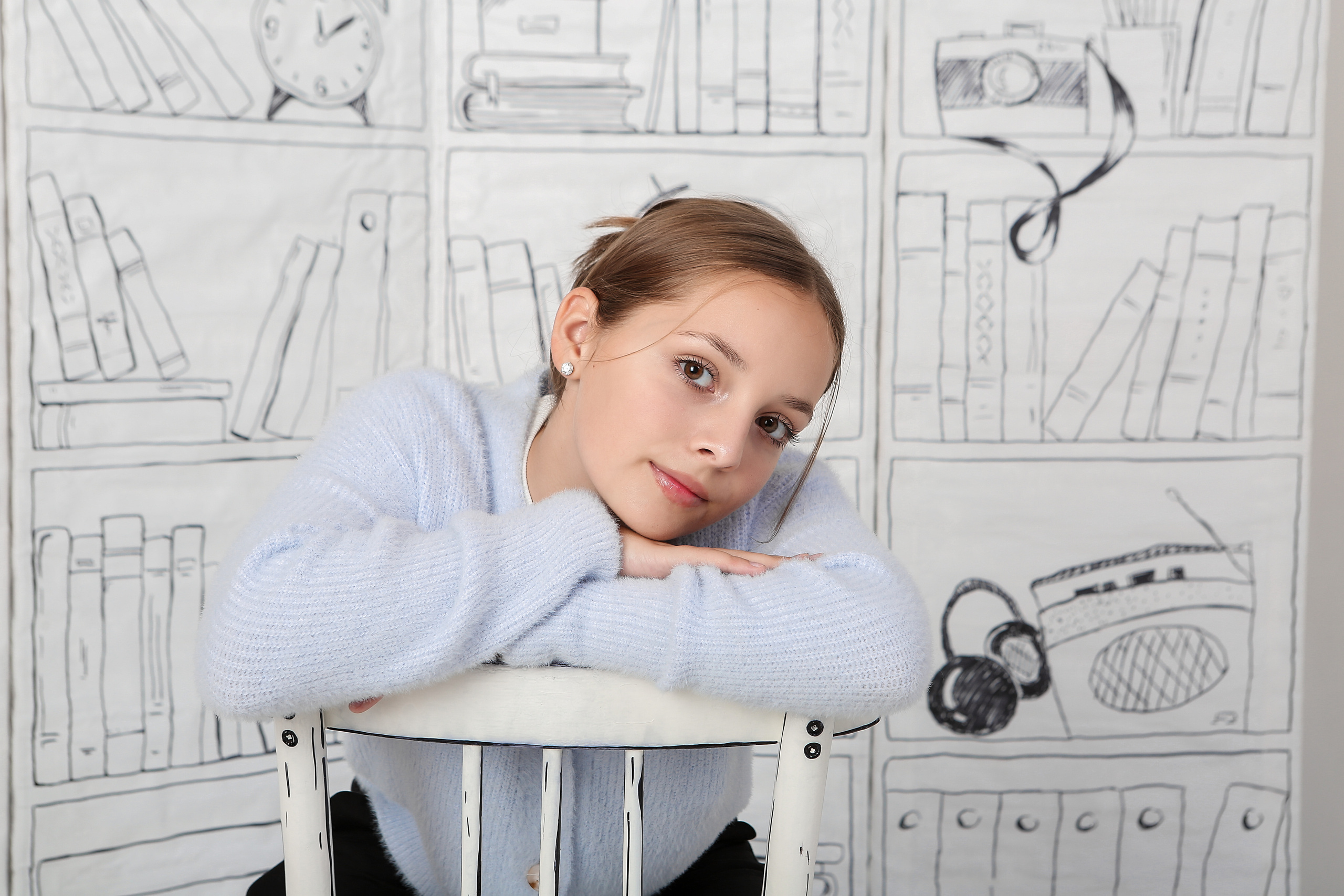 Школьный портреты. Детский фотограф Татьяна Жолобова г. Бийск