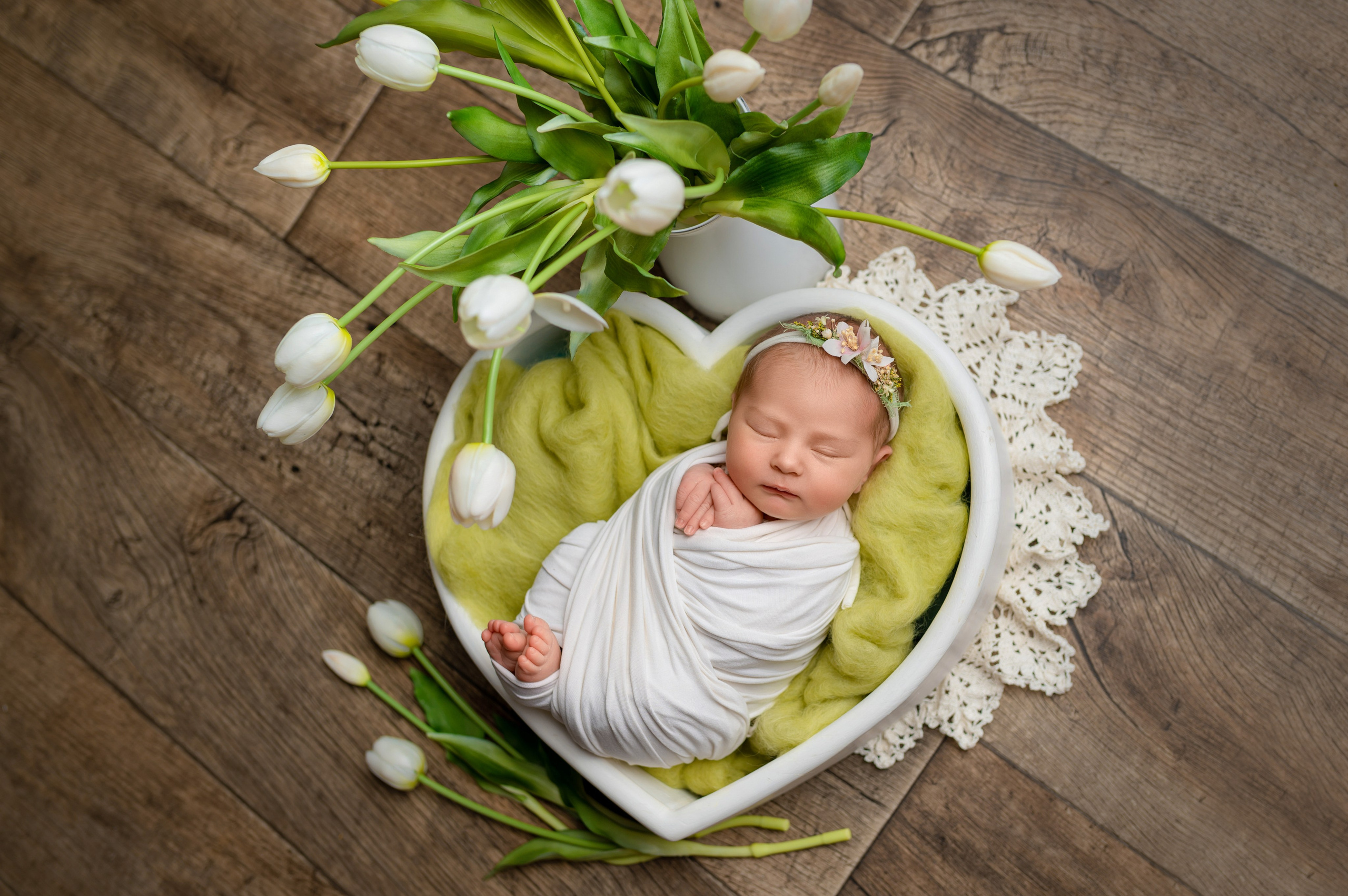 Новорожденные девочки. Детский фотограф в городе Жуковский Алиса Коробанова