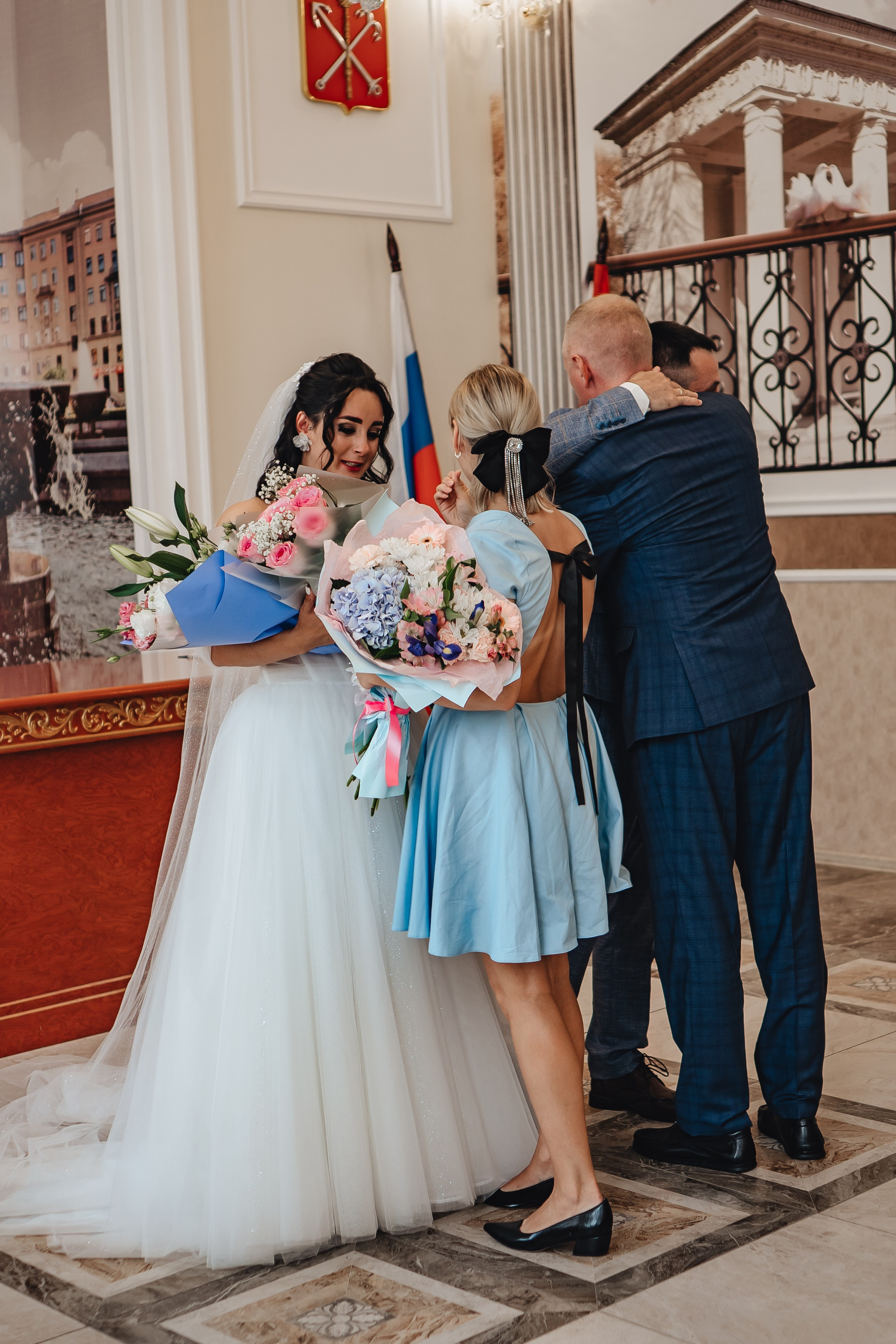 СВАДЕБНАЯ СЬЕМКА В ЗАГСЕ НА МОСКОВСКОМ ПРОСПЕКТЕ. Профессиональный фотограф, Санкт-Петербург — Виктория Богомолова