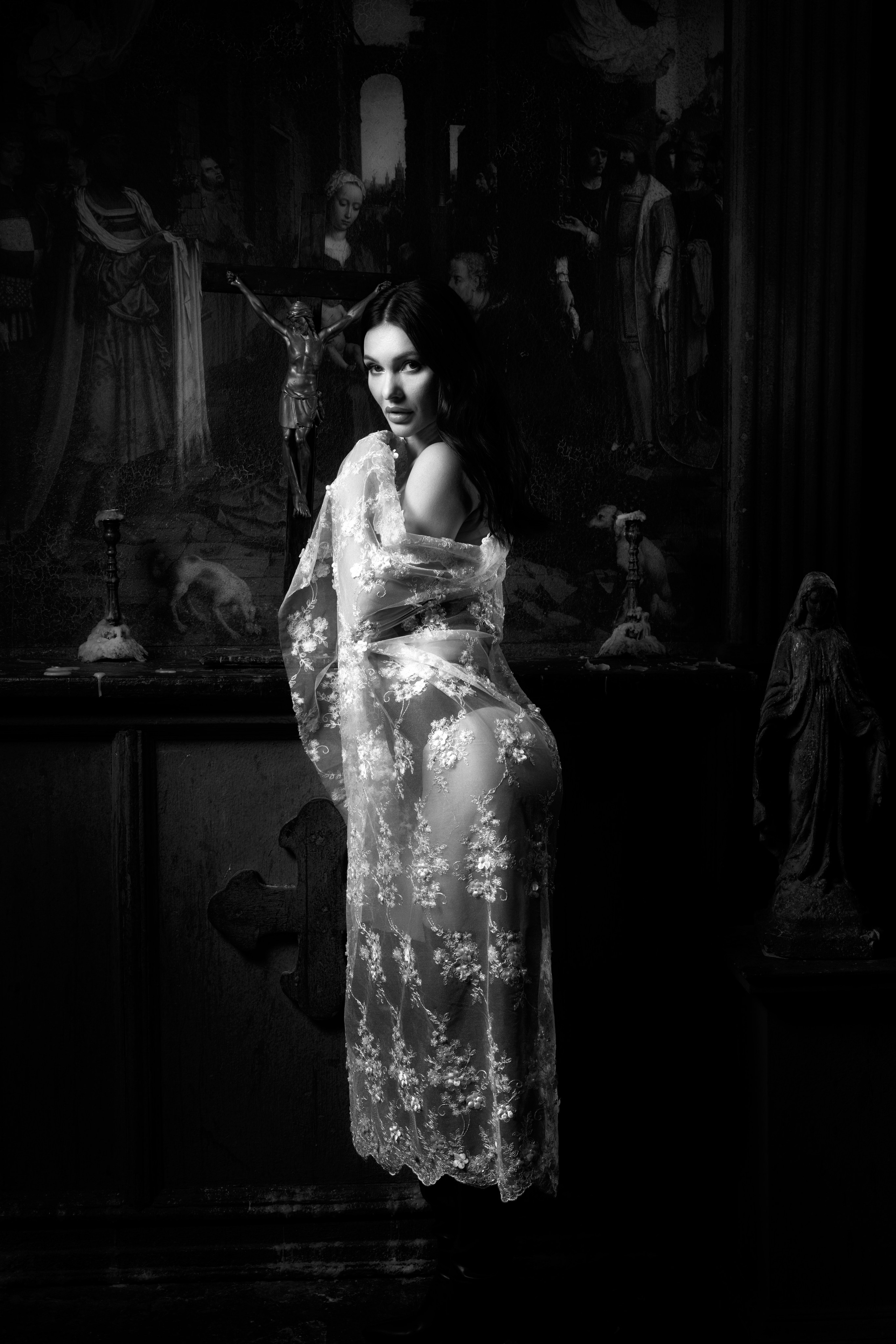 Юля ч\б альбом. Балетный фотограф Москва Майоров Николай