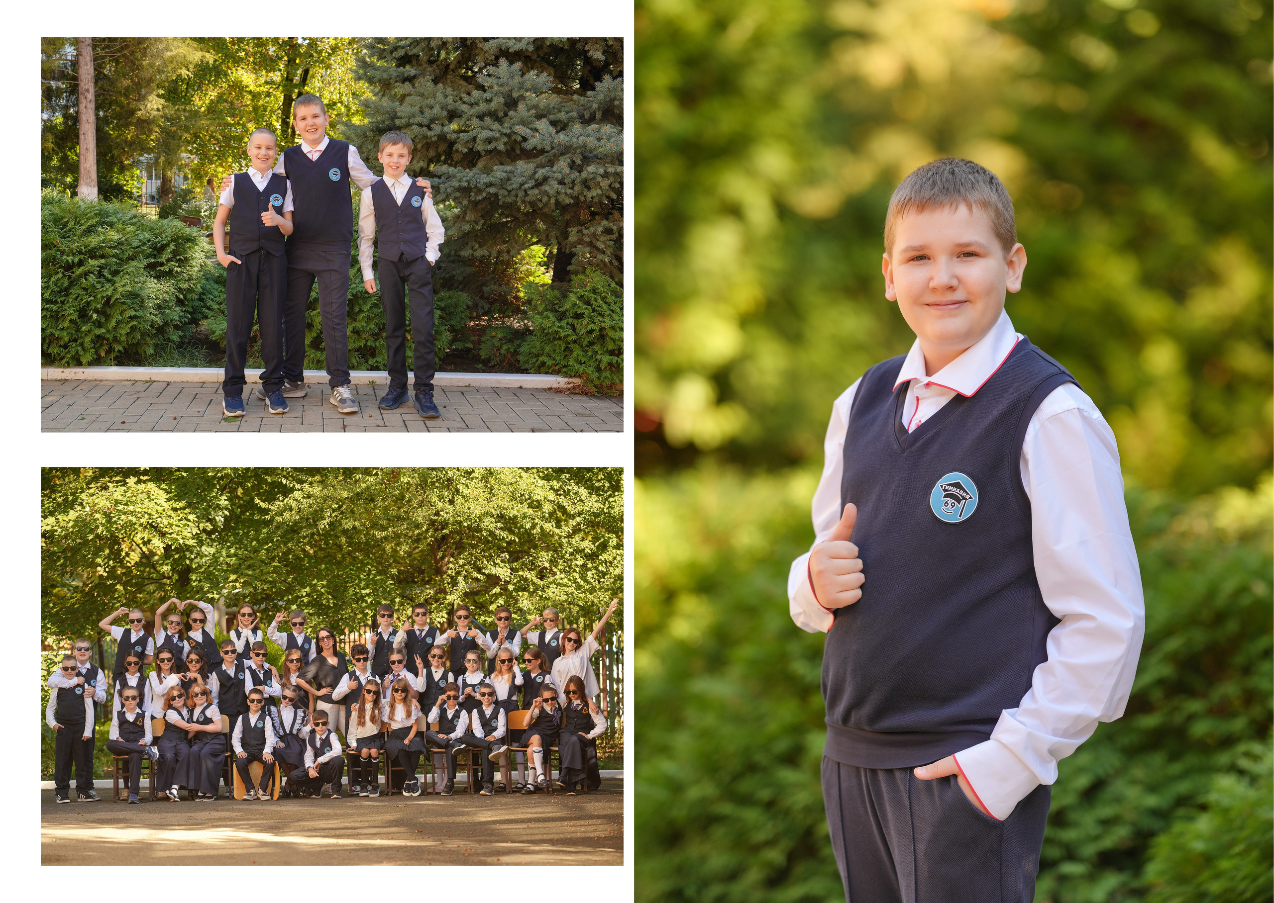 ГИМНАЗИЯ 69 4 Д. Красивый выпускной альбом в Краснодаре