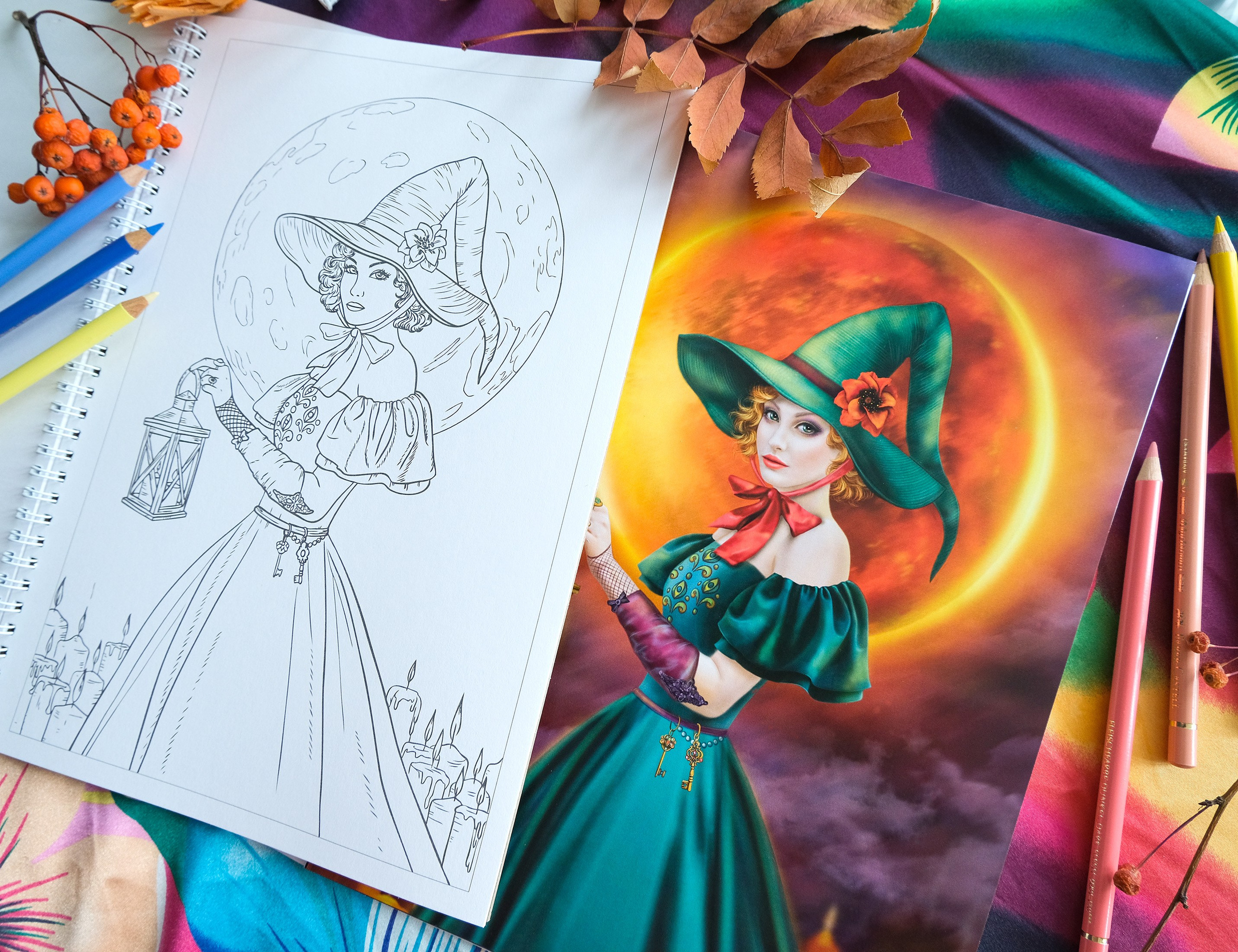 Magic. Раскраски Алёны Лазаревой