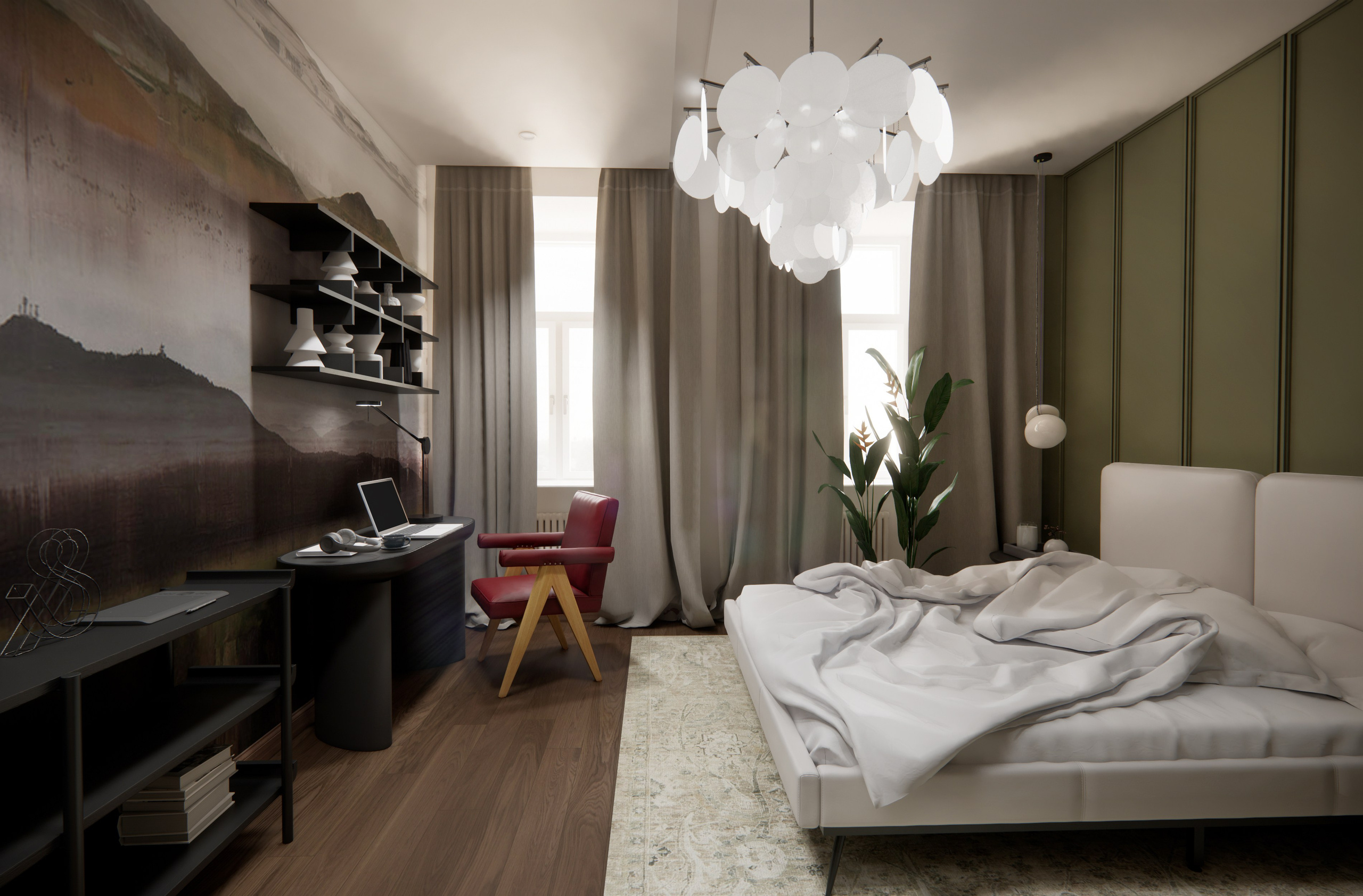 Квартира М. Дизайн интерьеров Краснодар