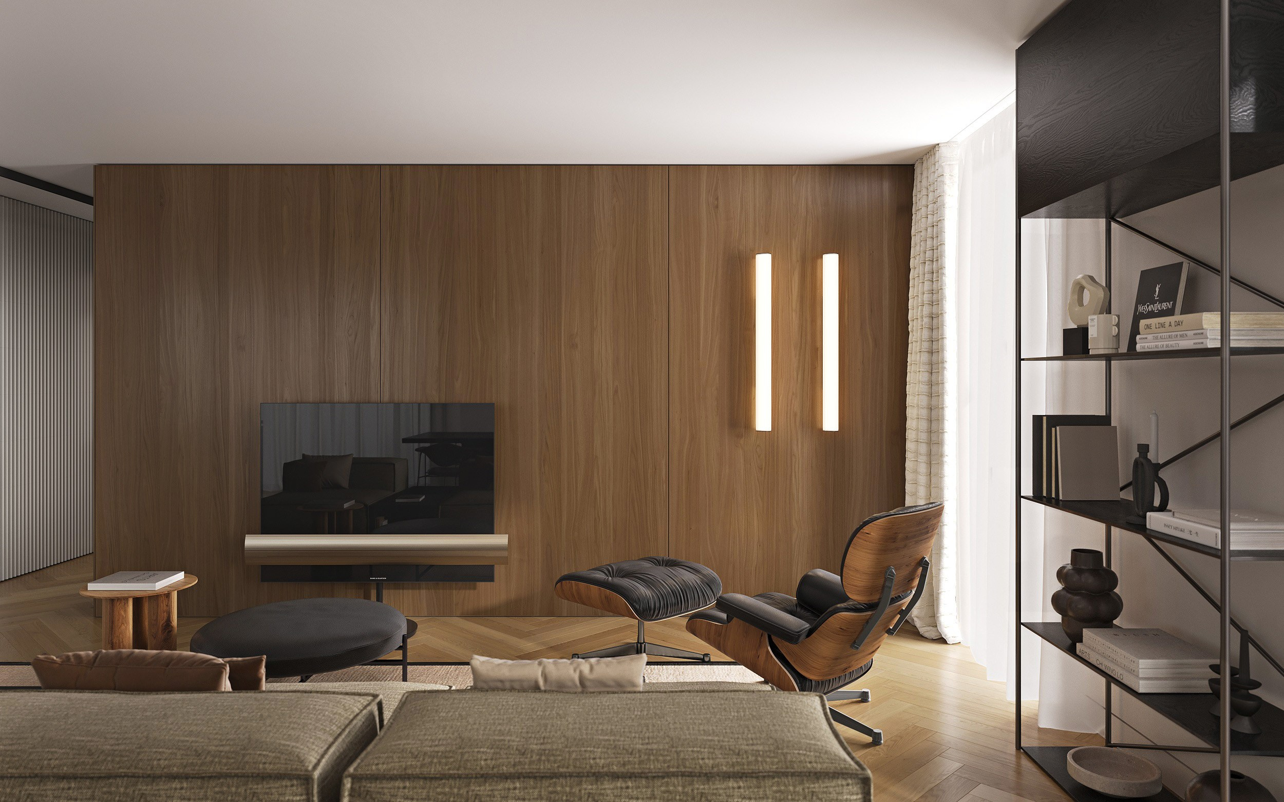 Apartment 'G'. Interior visualization