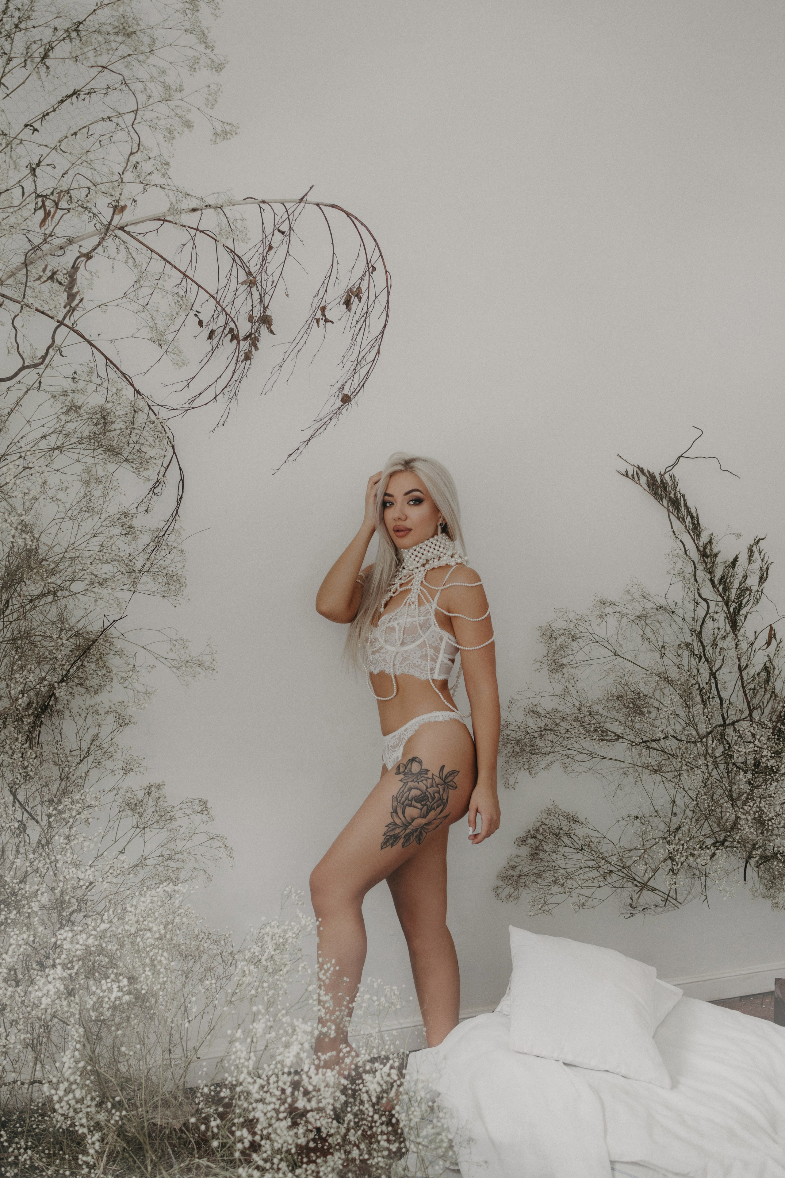 Анна. Жемчуг. Фотограф Ксения Железникова