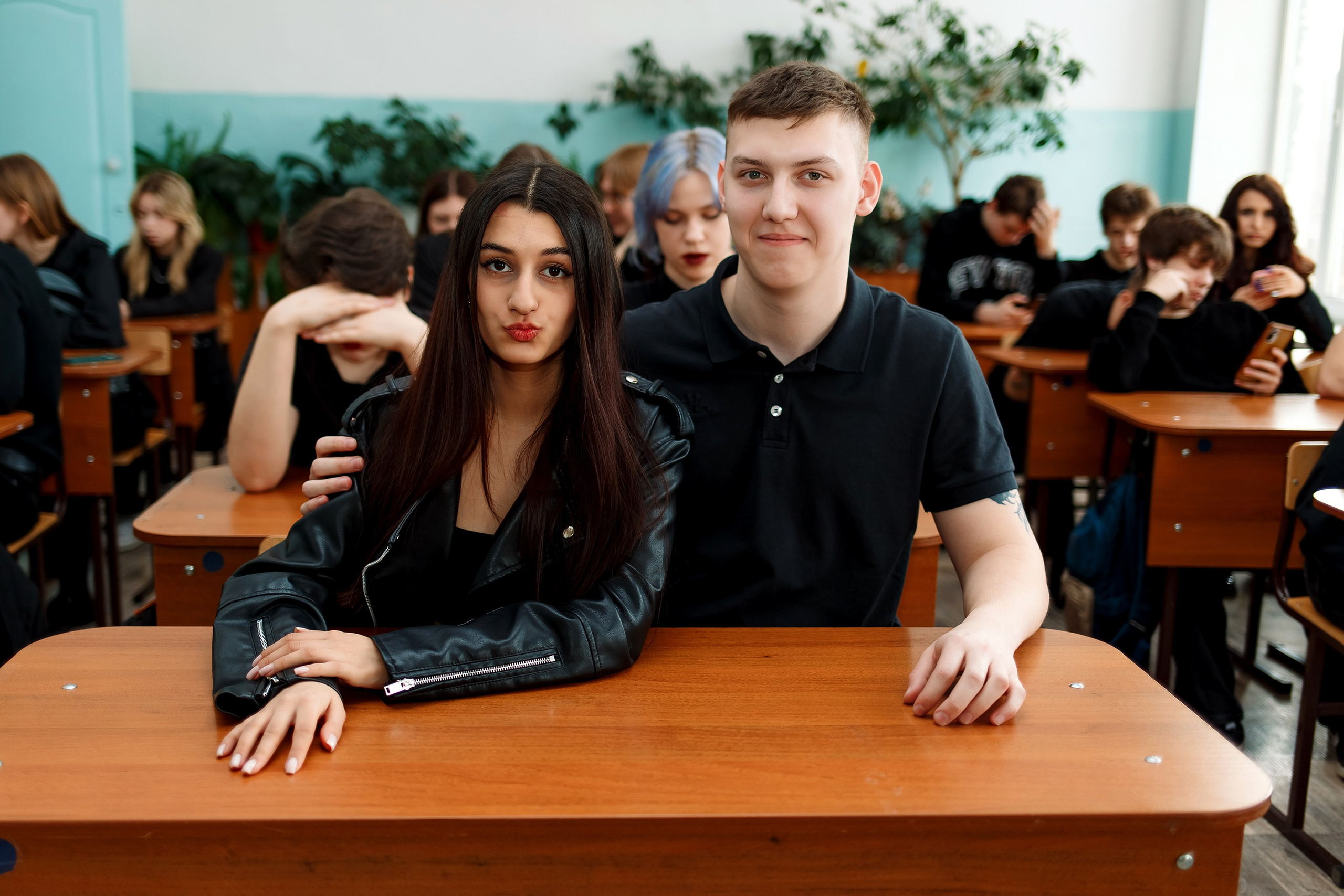 11 класс съемка в школе. Фотограф Любовь Корниенко, Примоский край