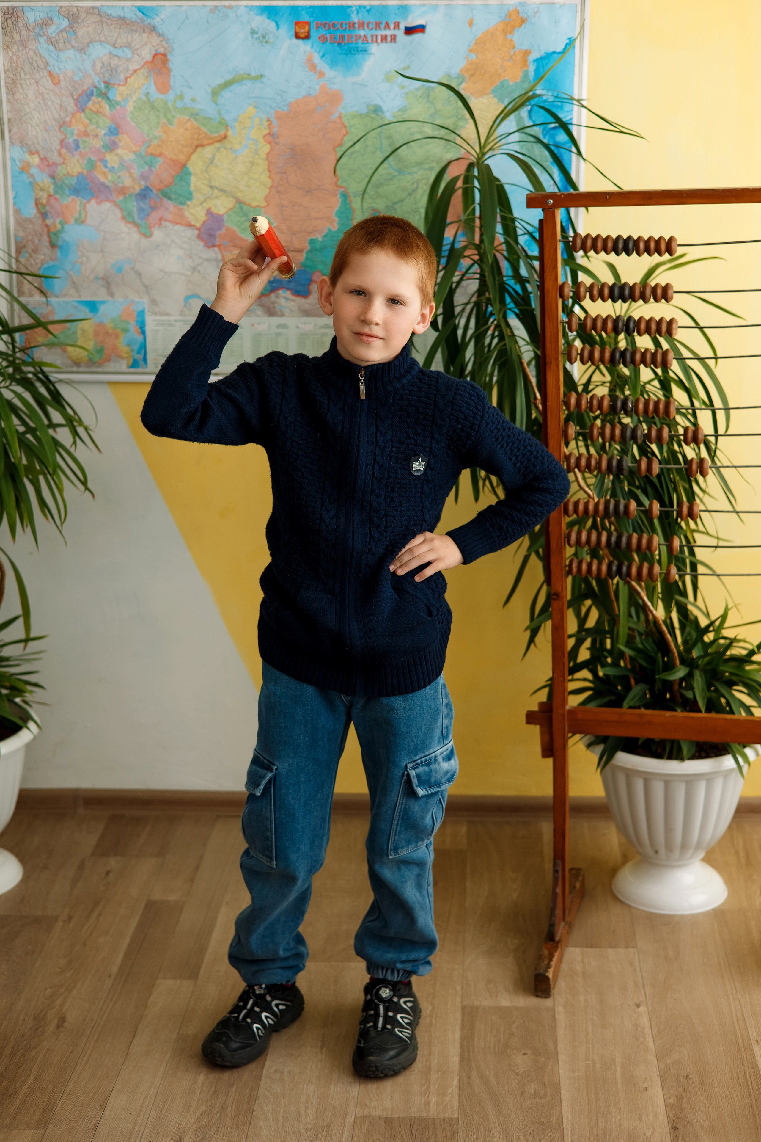 4 класс с. Барабаш. Фотограф Любовь Корниенко, Примоский край