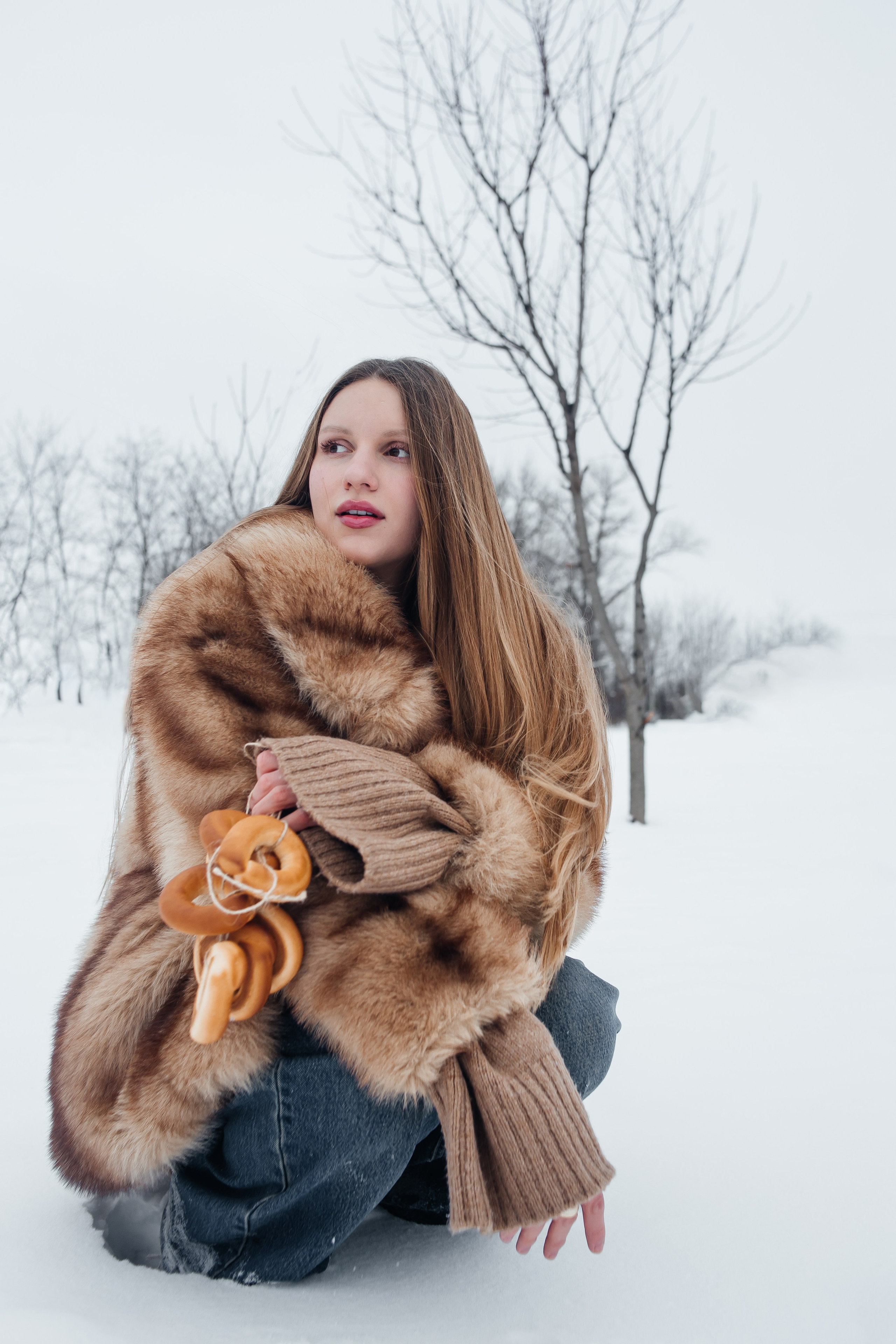 Съемка зимой в Тихорецке