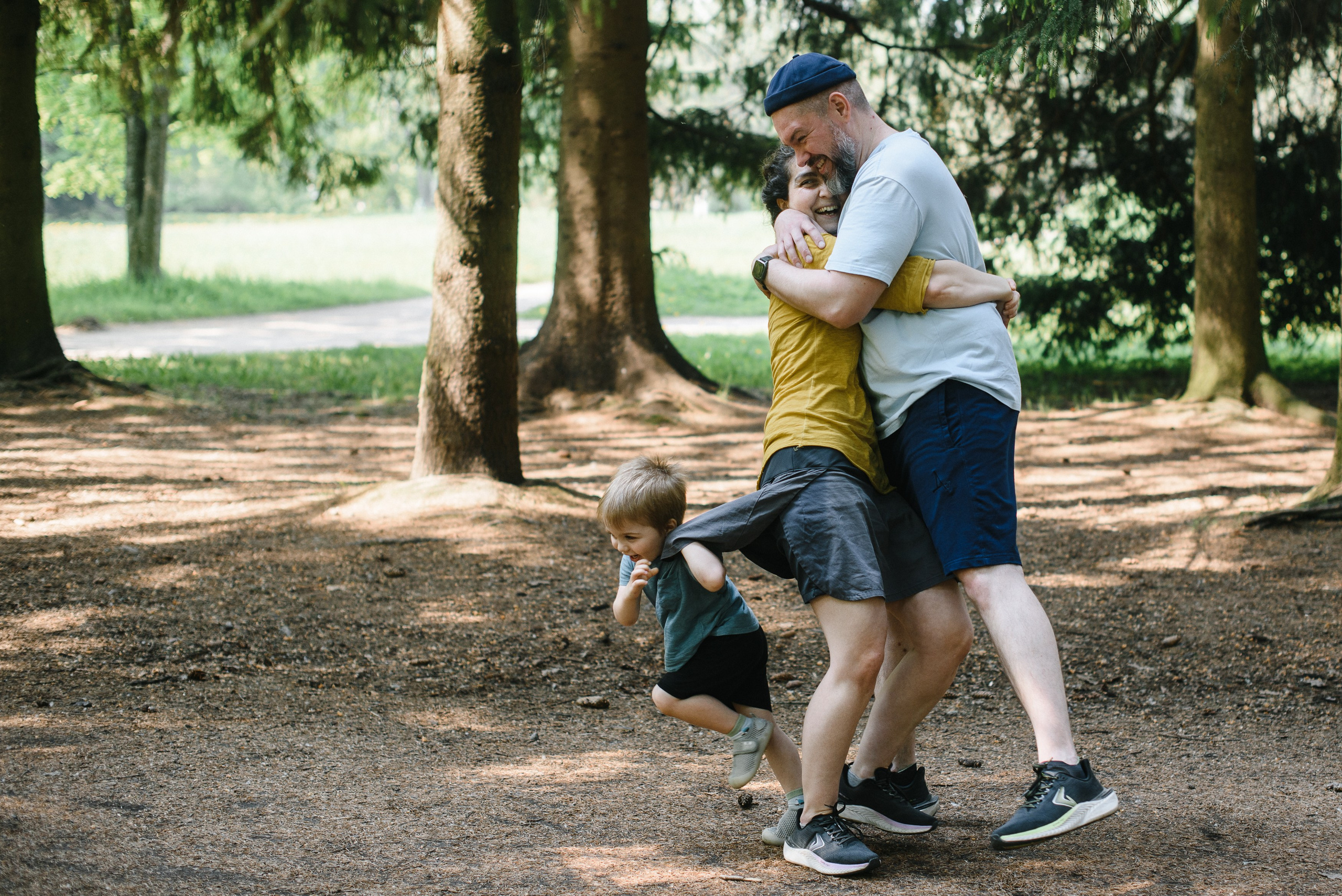 Игорь, Мила и Михаил Игоревич, домашняя история. Фотограф Денис Неместо, портрет, репортаж