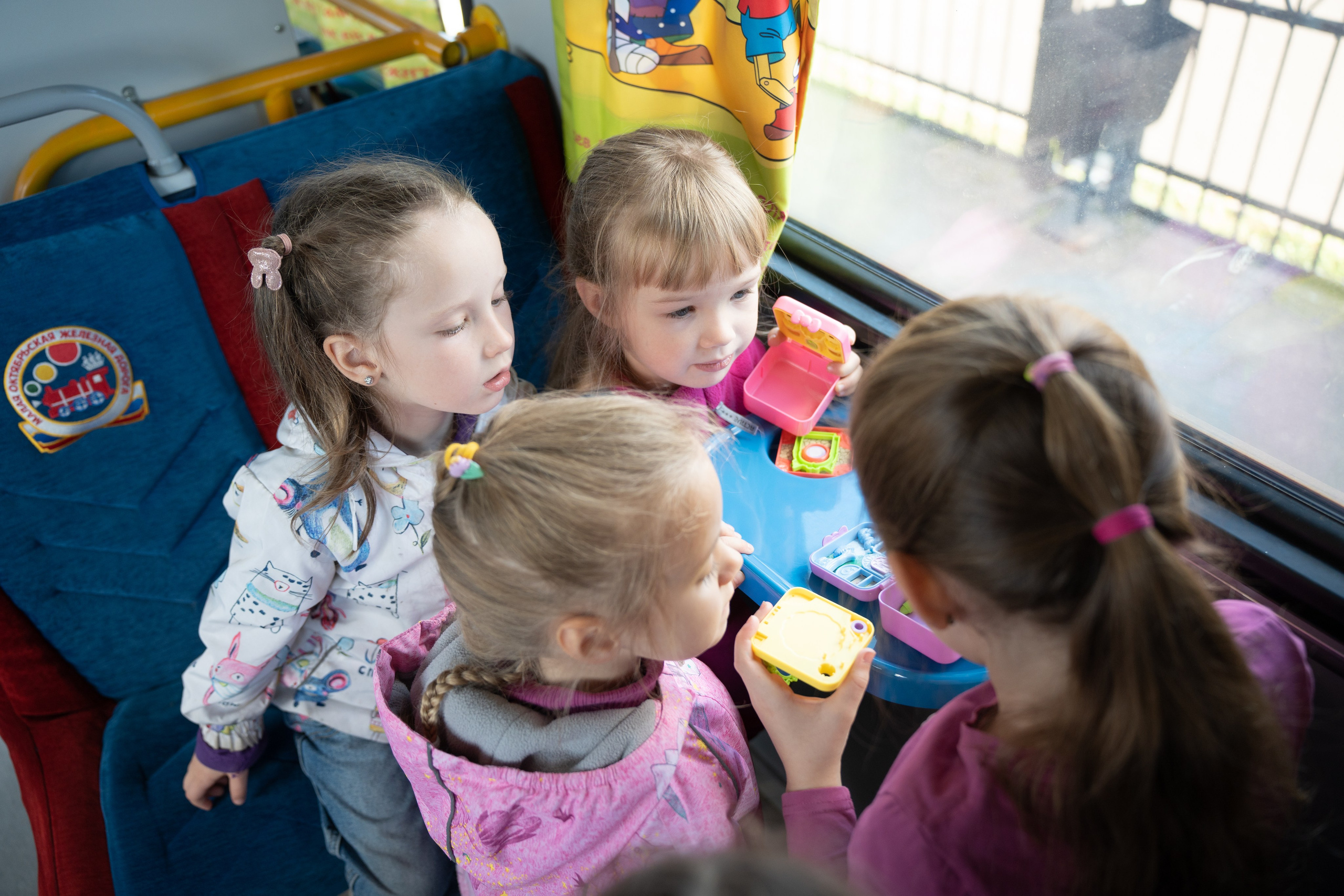 Малая Октябрьская детская железная дорога. Фотограф Мария Ковкова