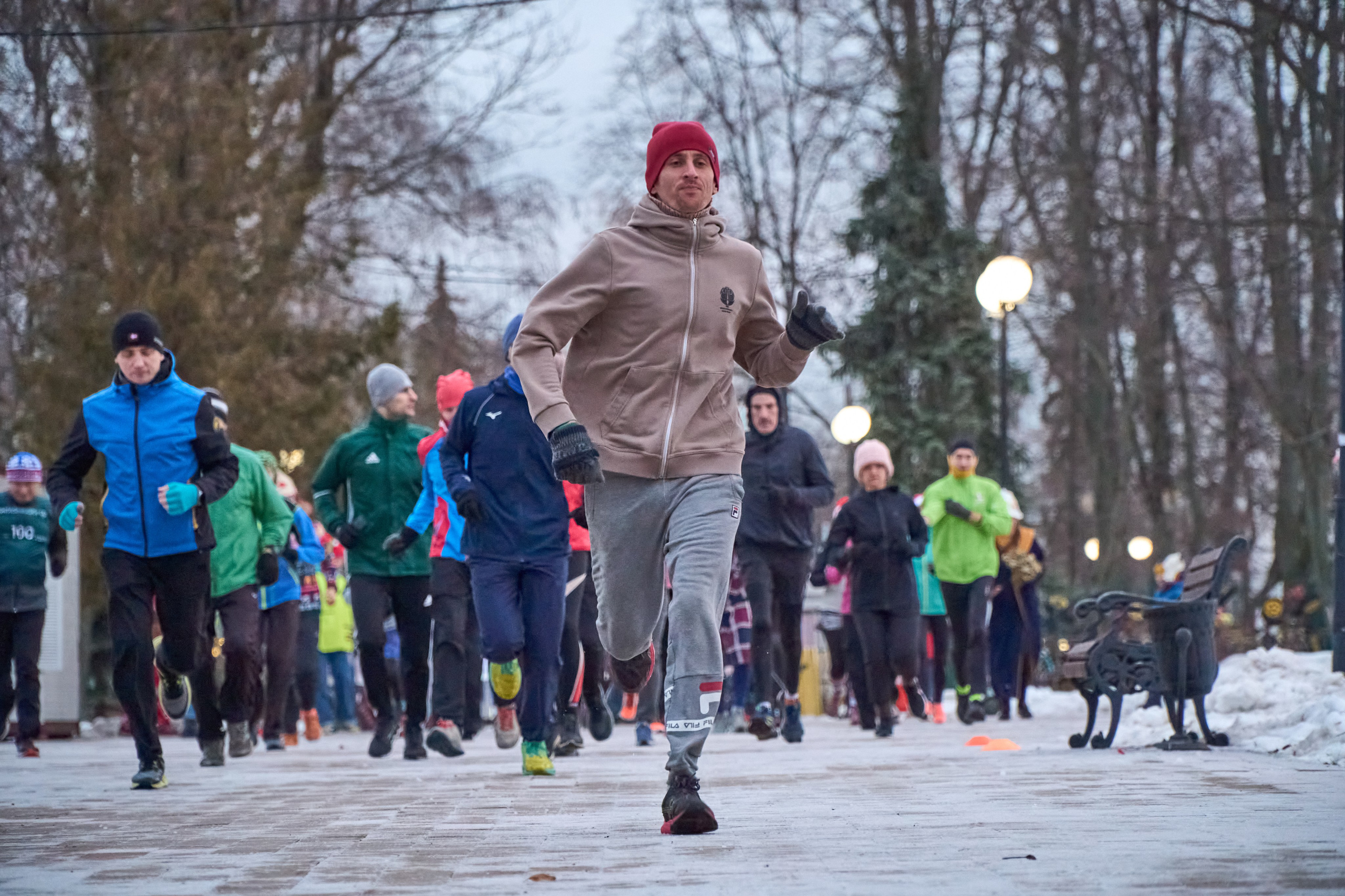 5 вёрст Наташинский 29 декабря 2025. Роман Капилюшов. Бег. Фото. Видео. г. Люберцы