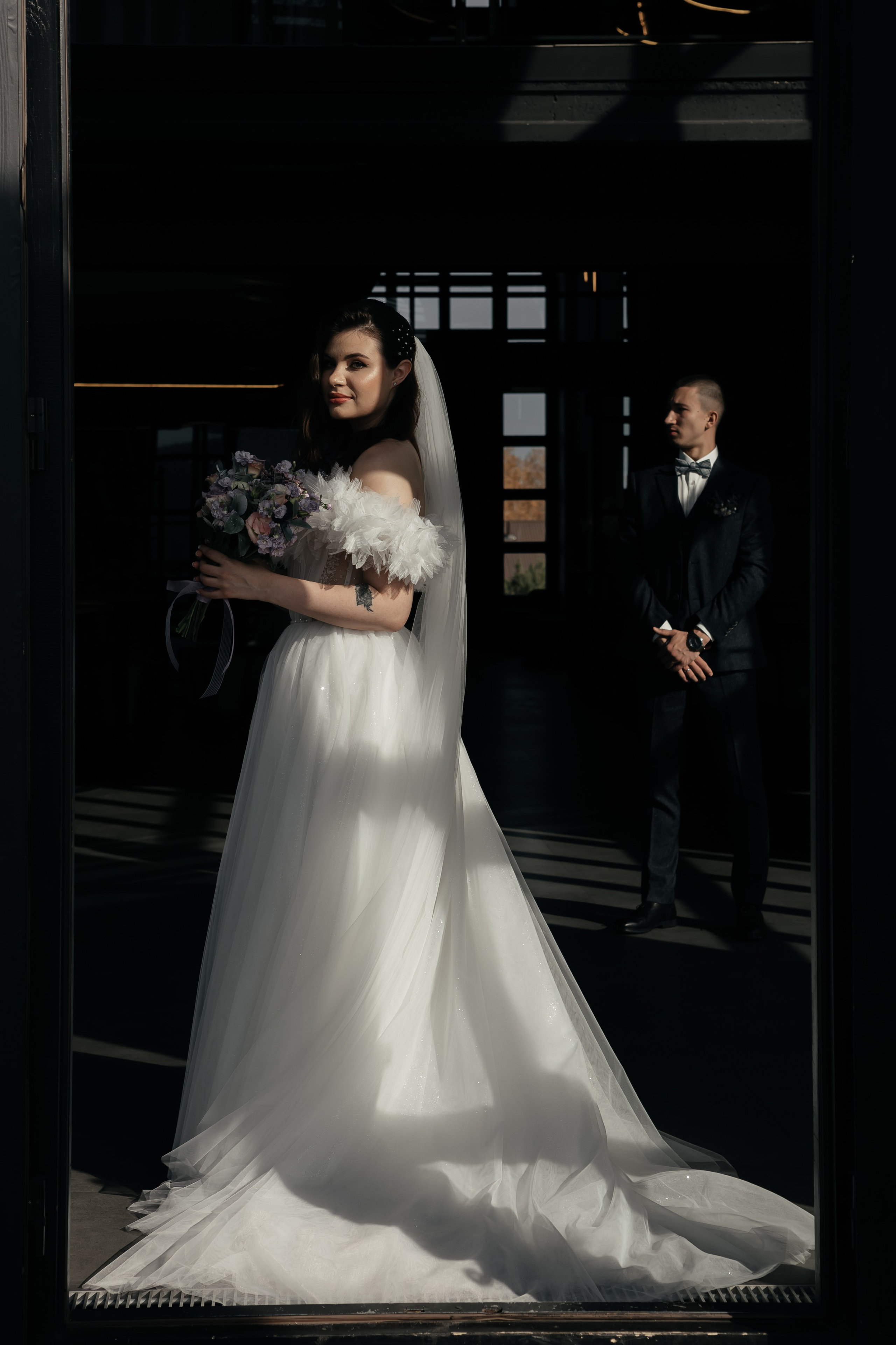 Съёмка свадебной прогулки в Красноярске.