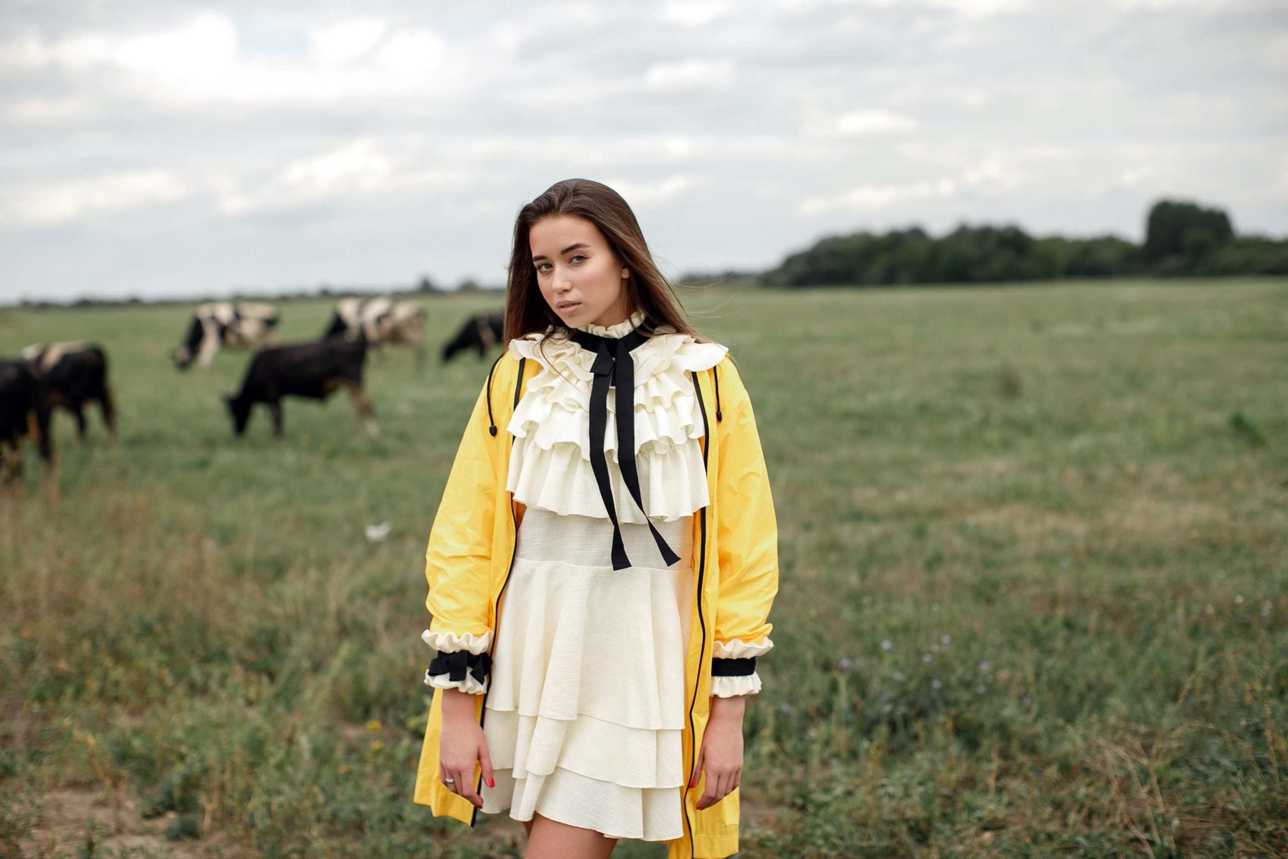 Фотосессия Полины у маяка. Свадебный фотограф Москва