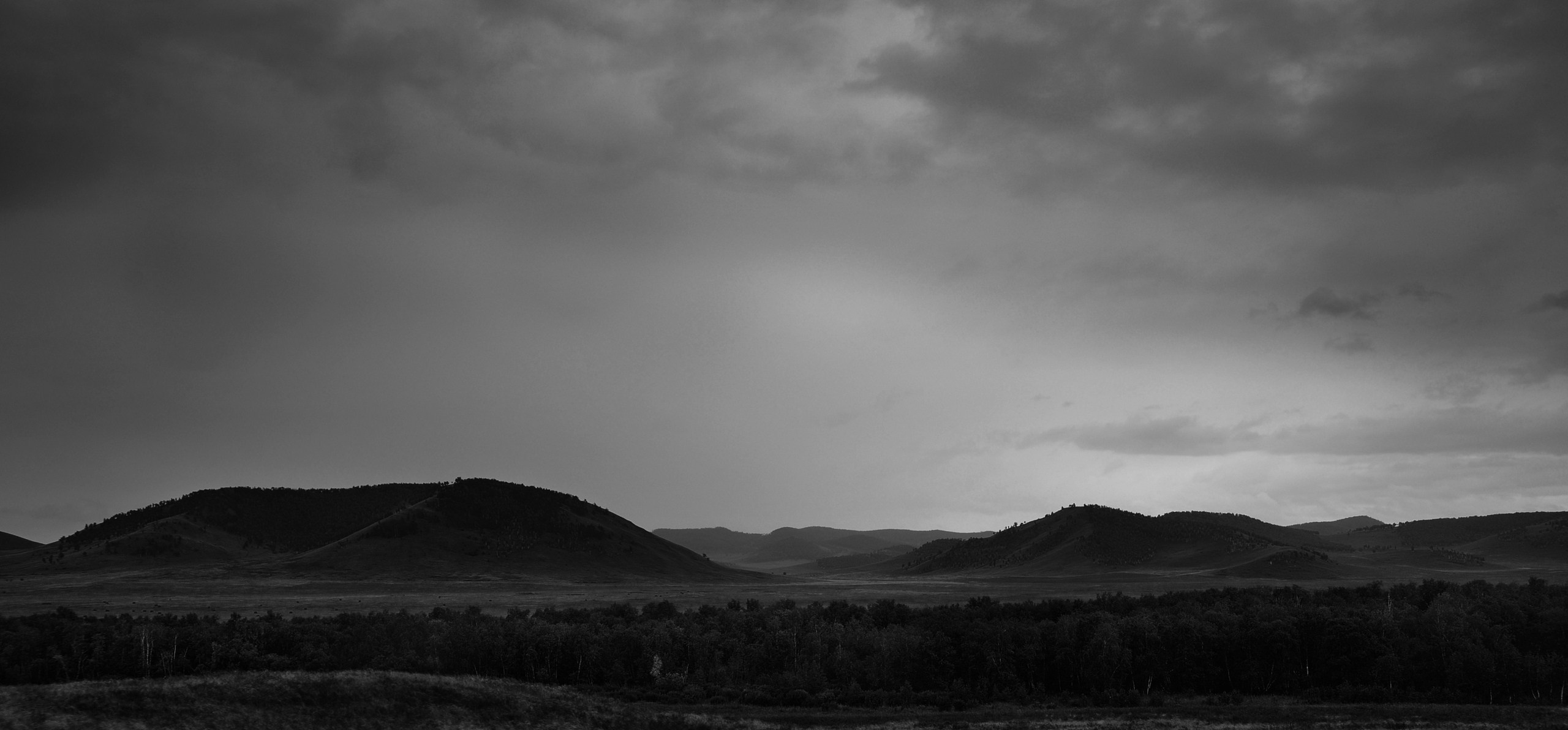 Хакасия черно-белый. Катерина Михеева