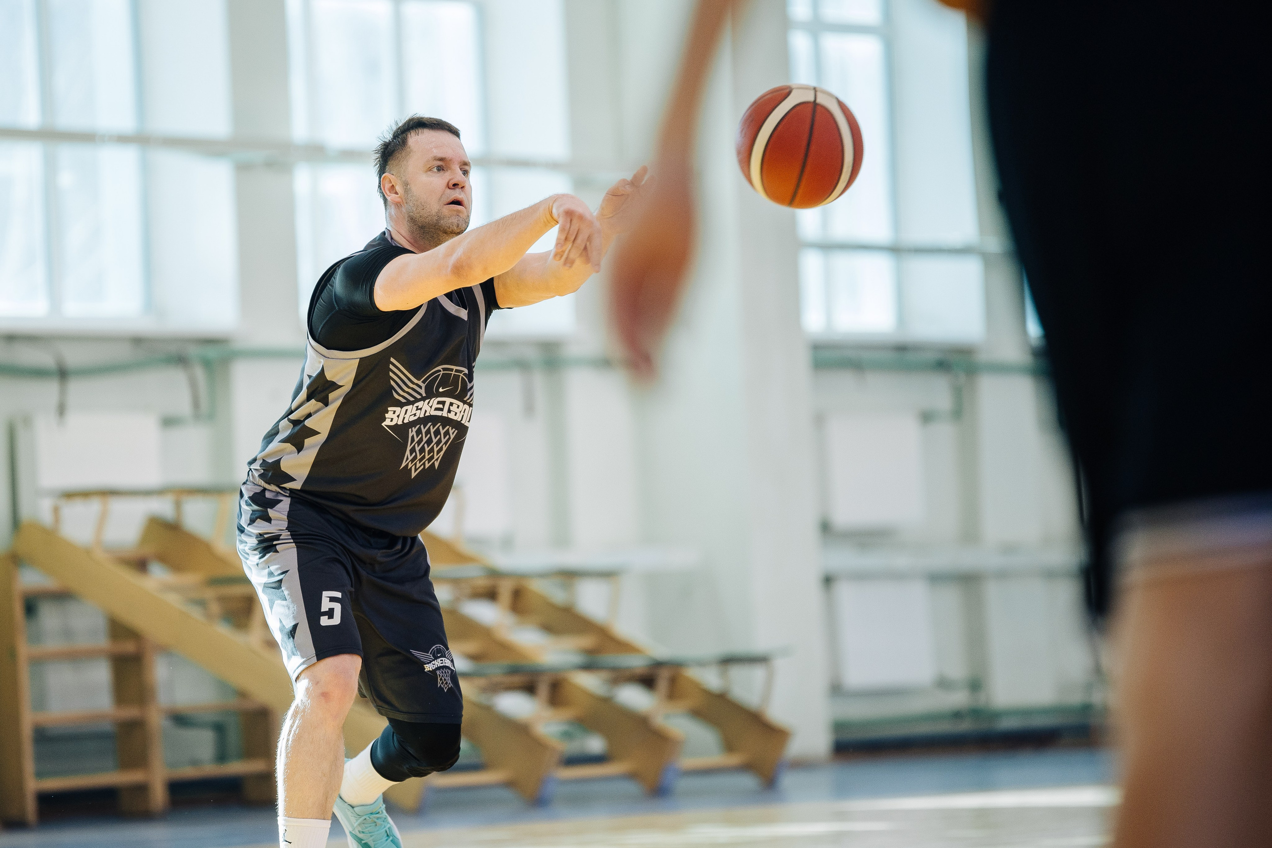 Любительский Чемпионат Магнитогорска по баскетболу // 09.02.25. Денис Прохоров Фотограф в г. Магнитогорск