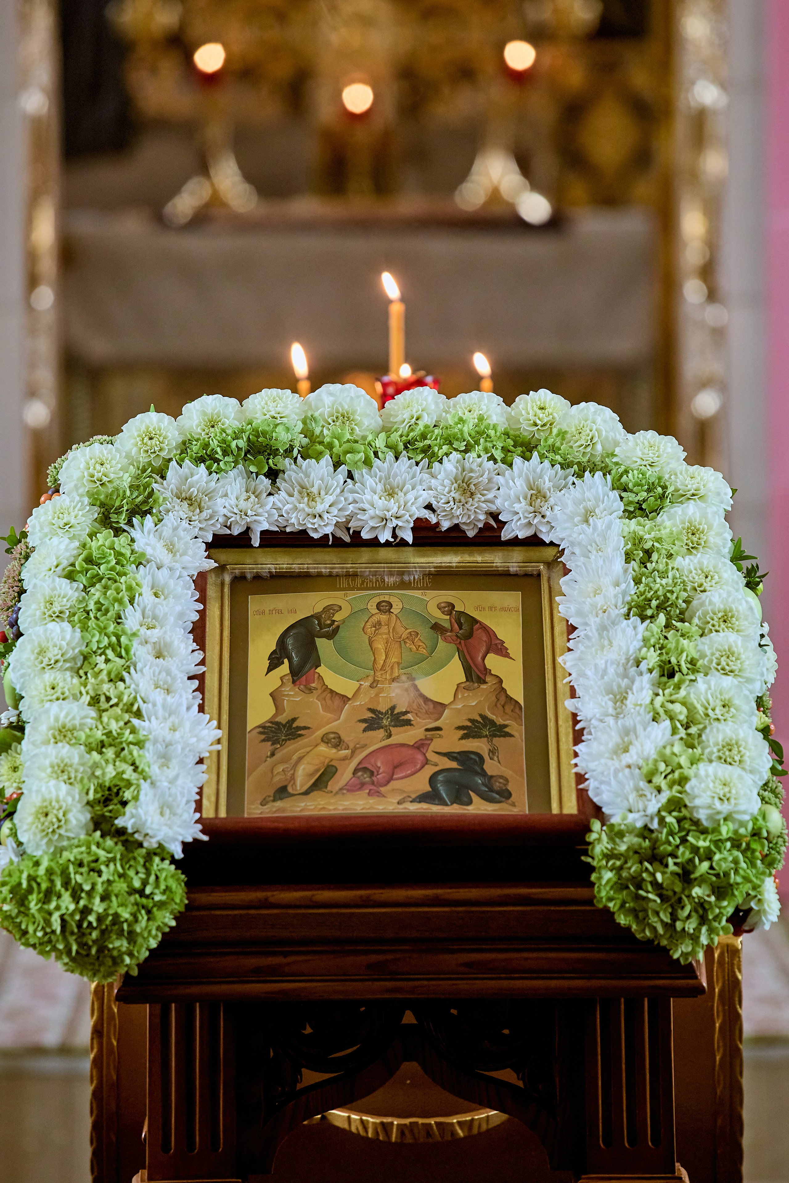 Праздничная фотосессия в праздник Преображения Господа нашего Иисуса Христа