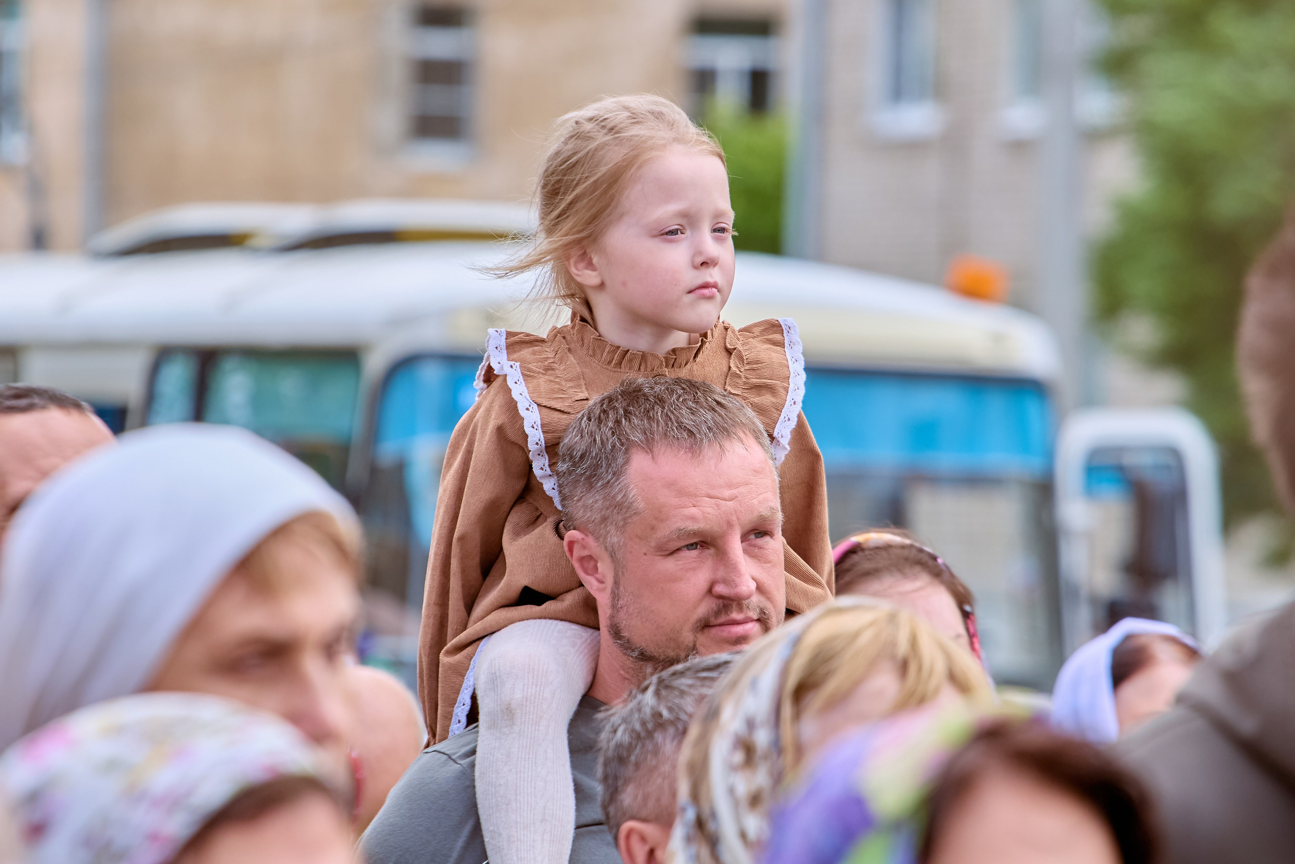 Фотографии портретов Крестного хода в Дзержинске
