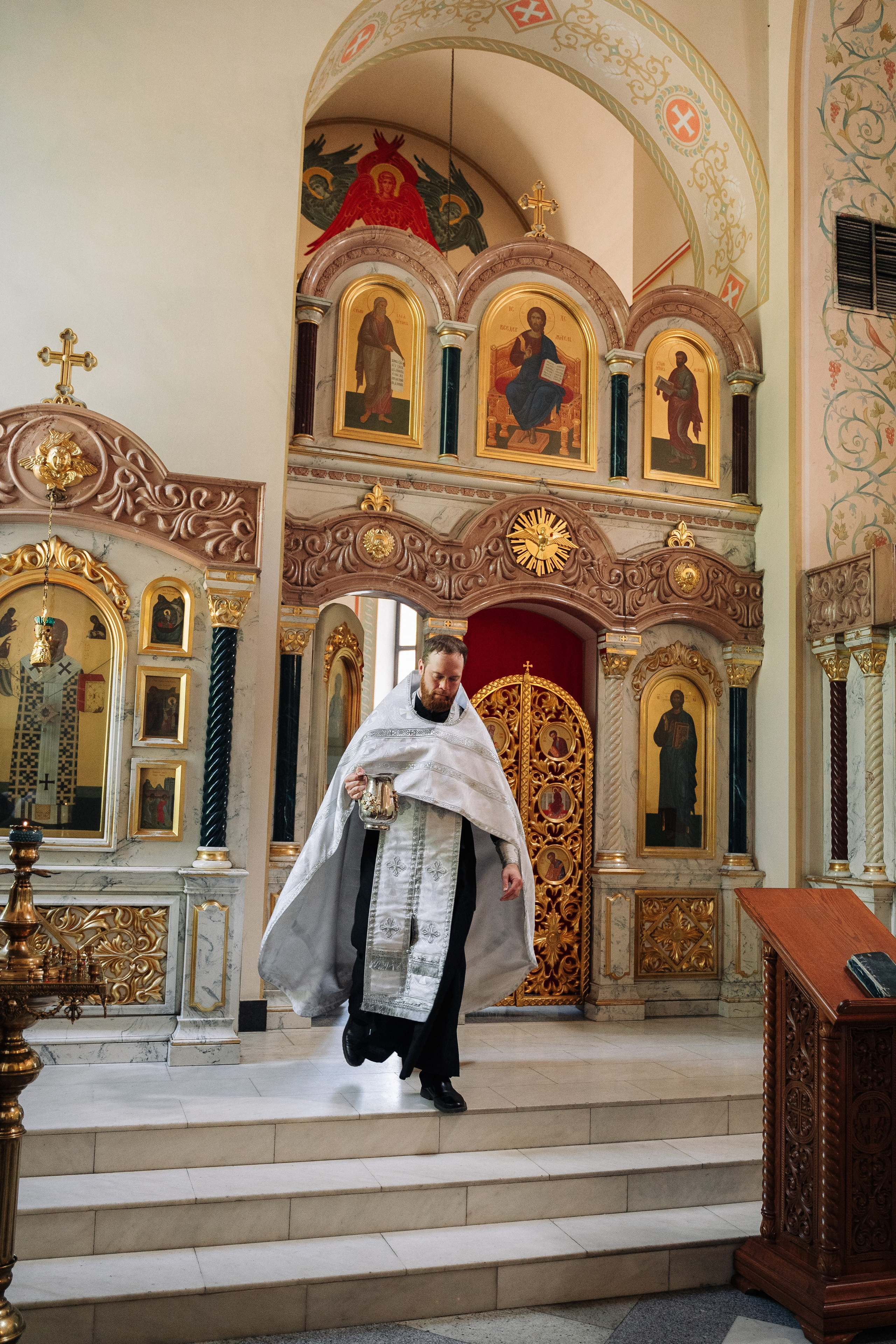 Крещение в Храме Богоявления Господня г. Химки. Свадебный и семейный фотограф в Москве и МО Геннадий Туманцев