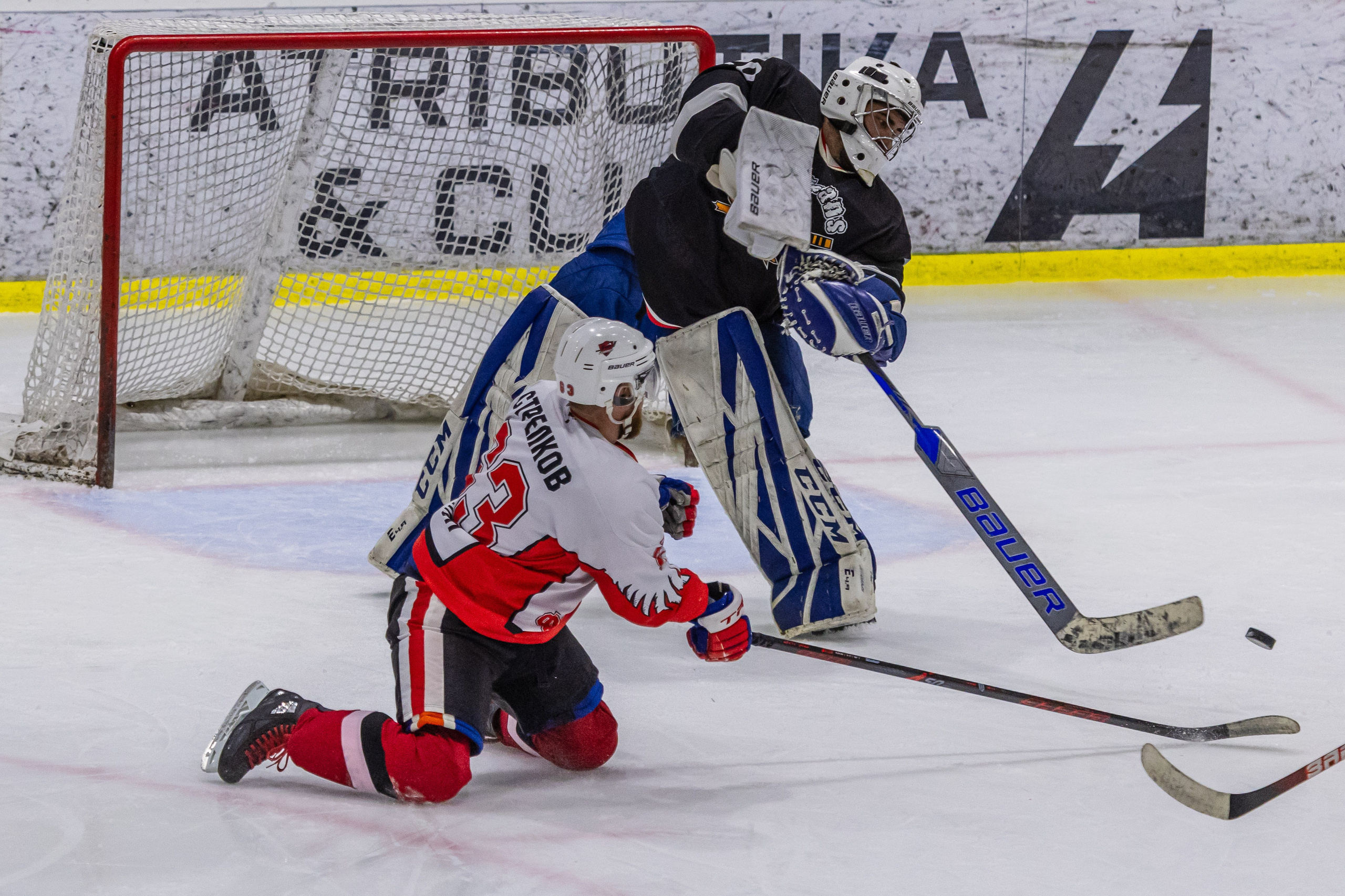 Хоккей. Репортажный фотограф в Москве Екатерина Якель
