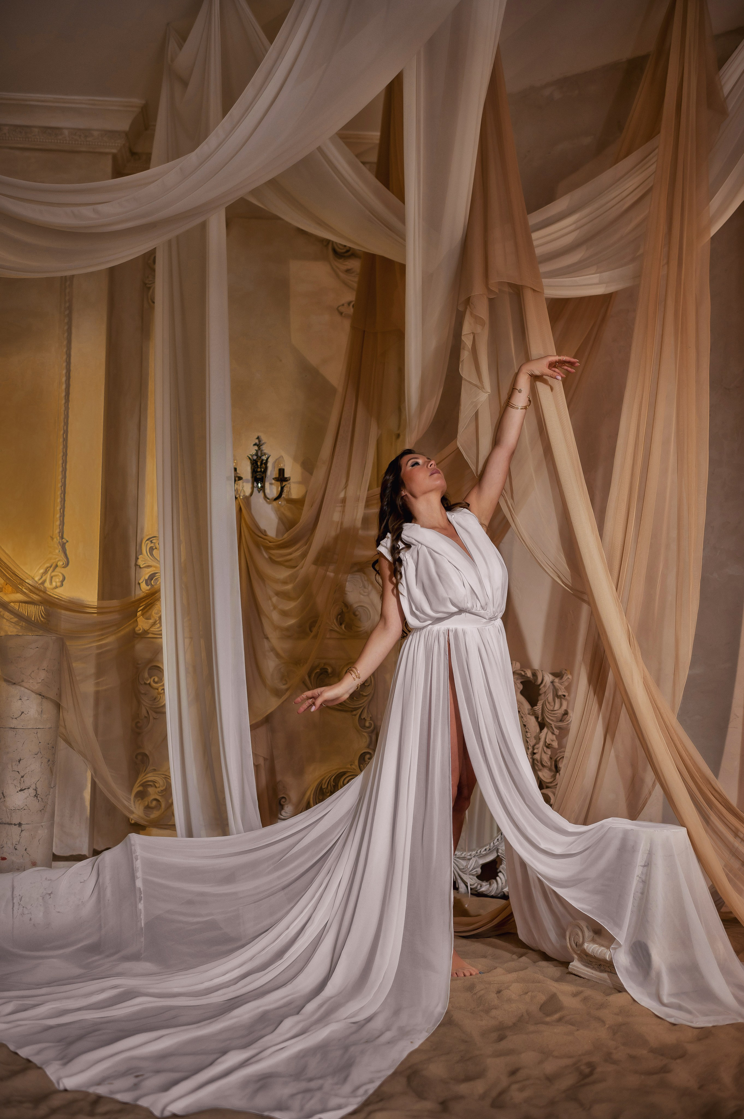 Образ греческой богини. Портретный, семейный и свадебный фотограф в Санкт-Петербурге и в Москве Ширяев Денис