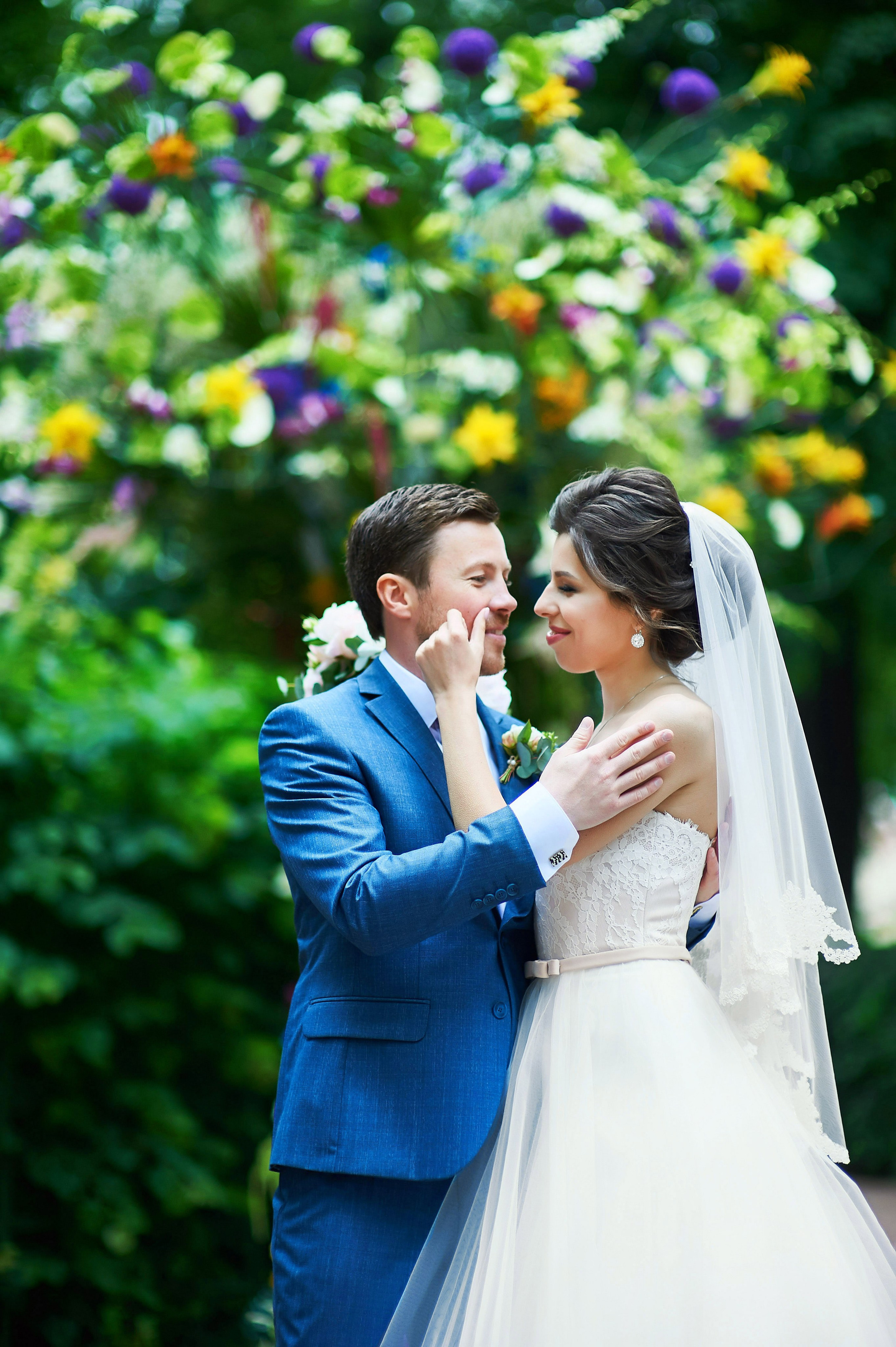 Валерия и Андрей (свадебная фотосессия в Летнем саду). Портретный, семейный и свадебный фотограф в Санкт-Петербурге и в Пушкине Ширяев Денис