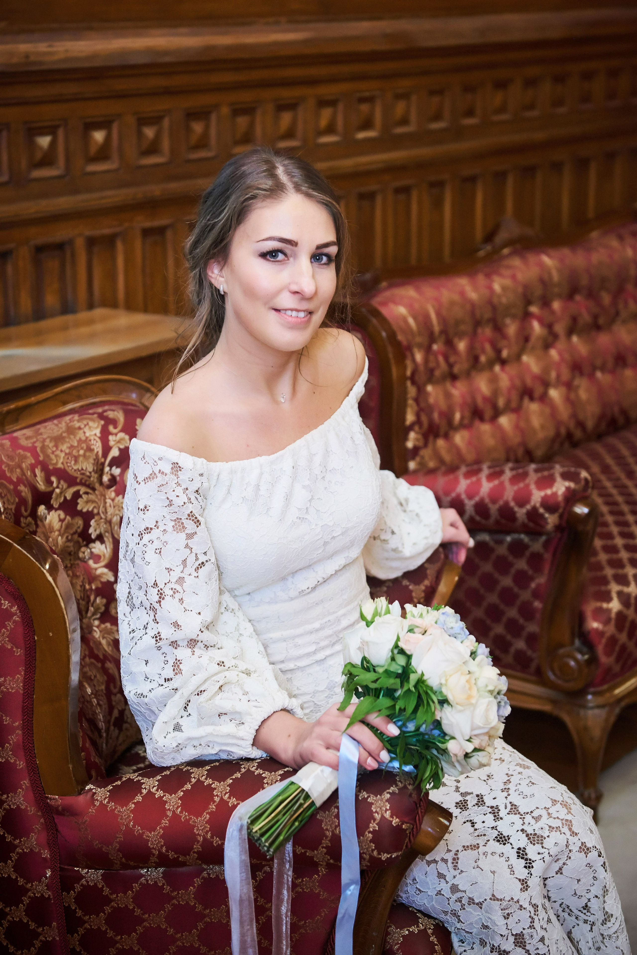 Свадебная фотосессия в студии. Портретный, семейный и свадебный фотограф в Санкт-Петербурге и в Пушкине Ширяев Денис