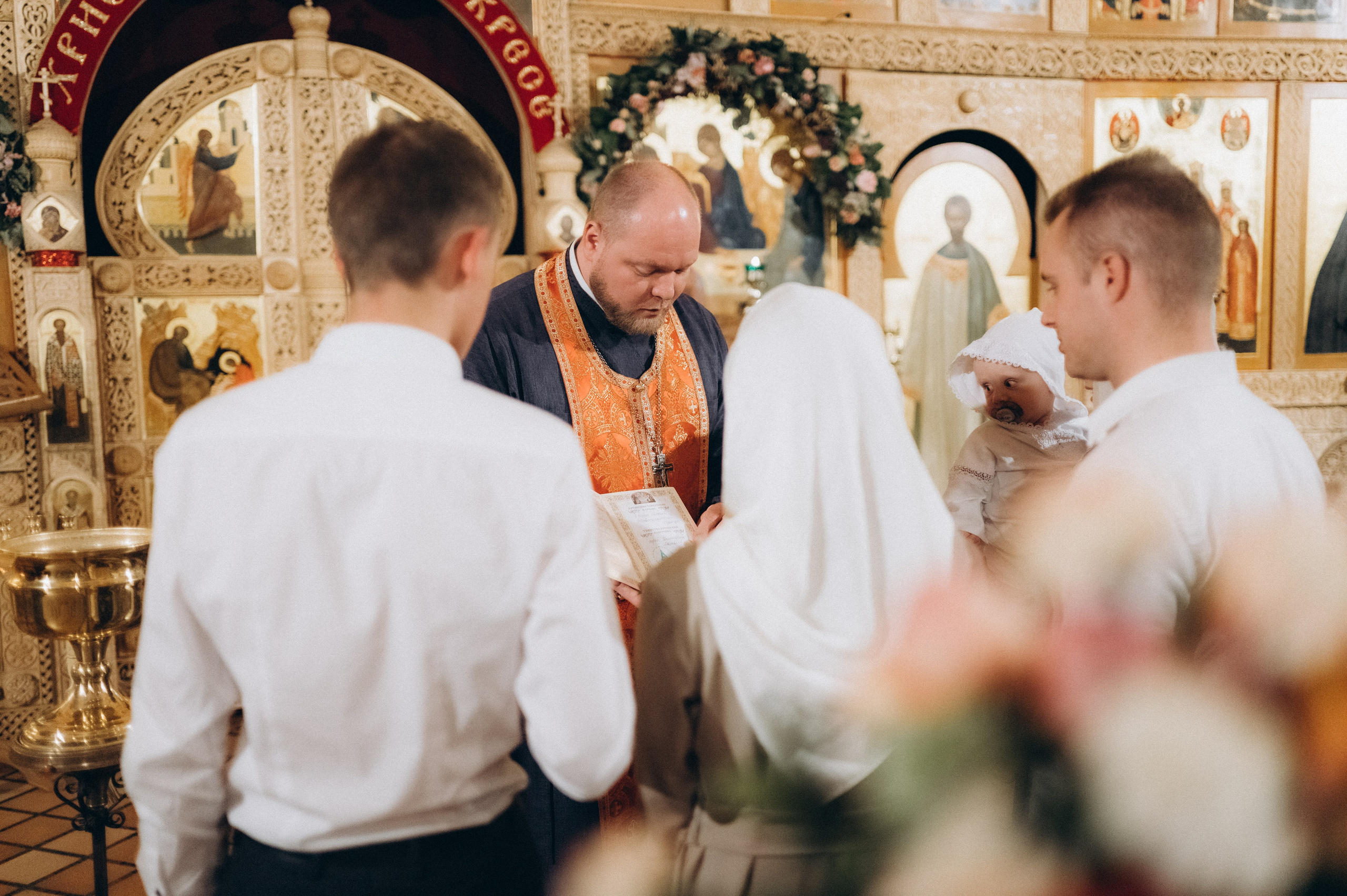 Крещение Макара. Семейный фотограф в Минске Дарья Дреко