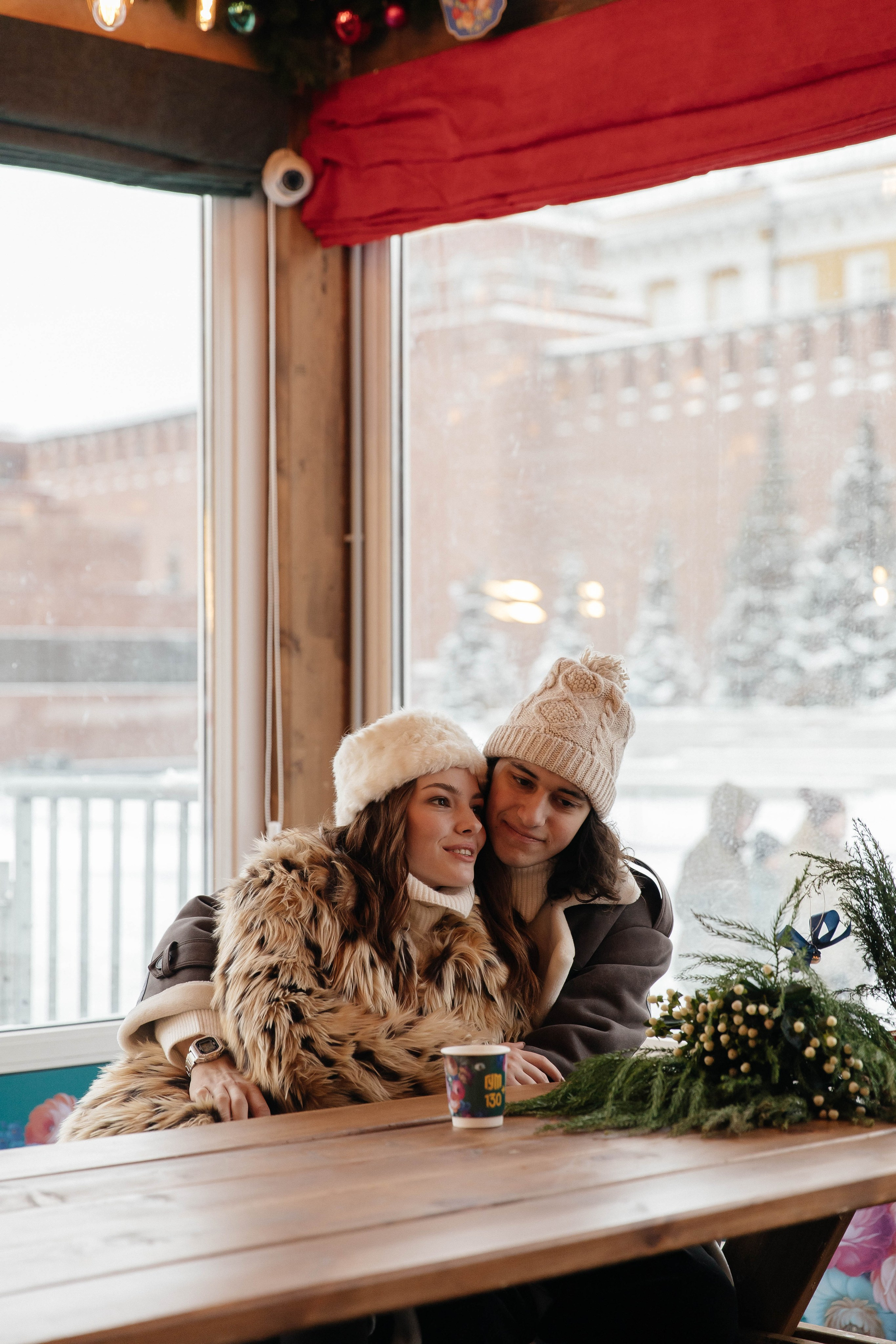 Зимняя история любви. Фотограф индивидуальных женских портретов и LOVEstory в Москве