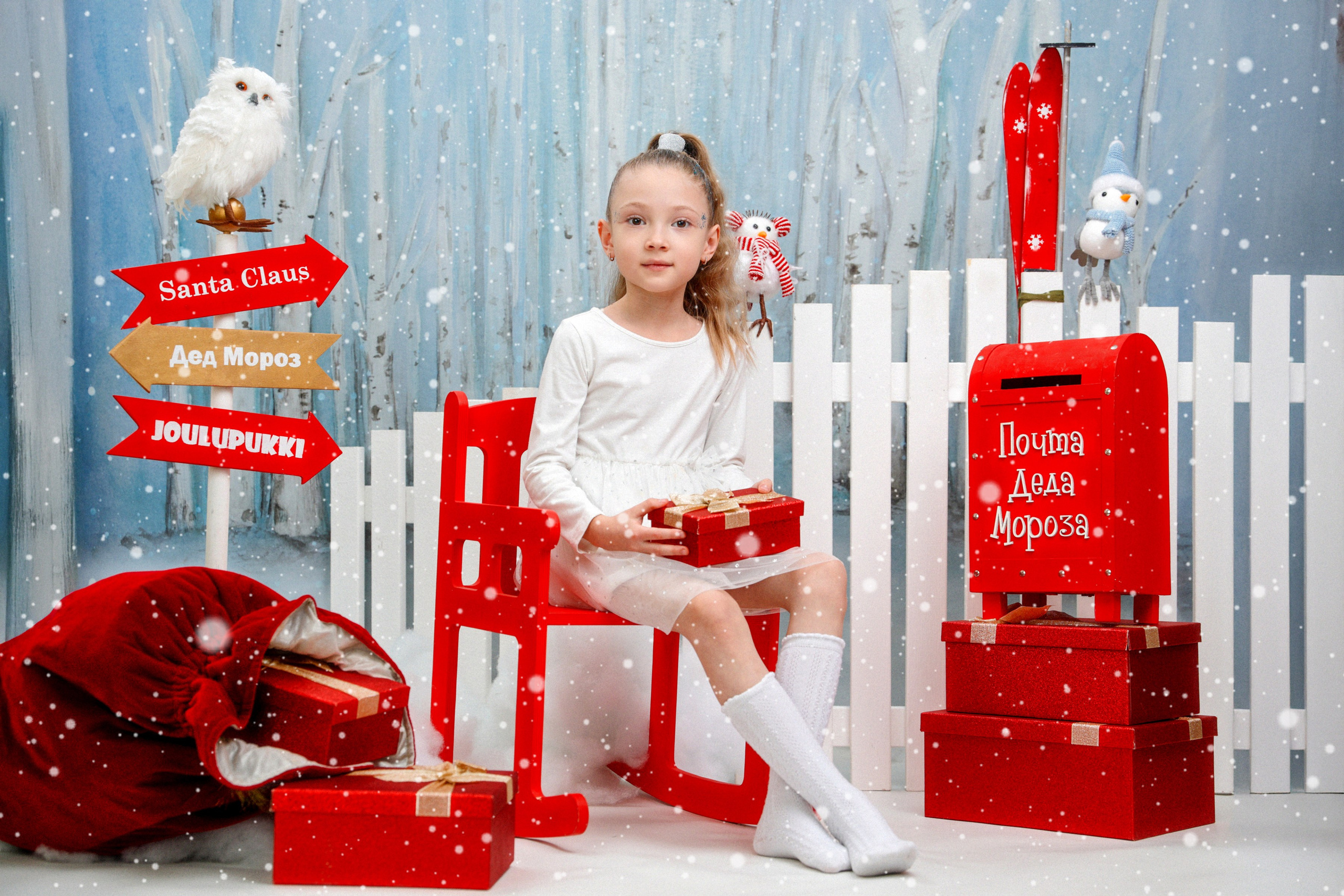 Детская новогодняя фотосессия в Ижевске. Детский фотограф Максим Потанин в Ижевске и Набережных Челнах