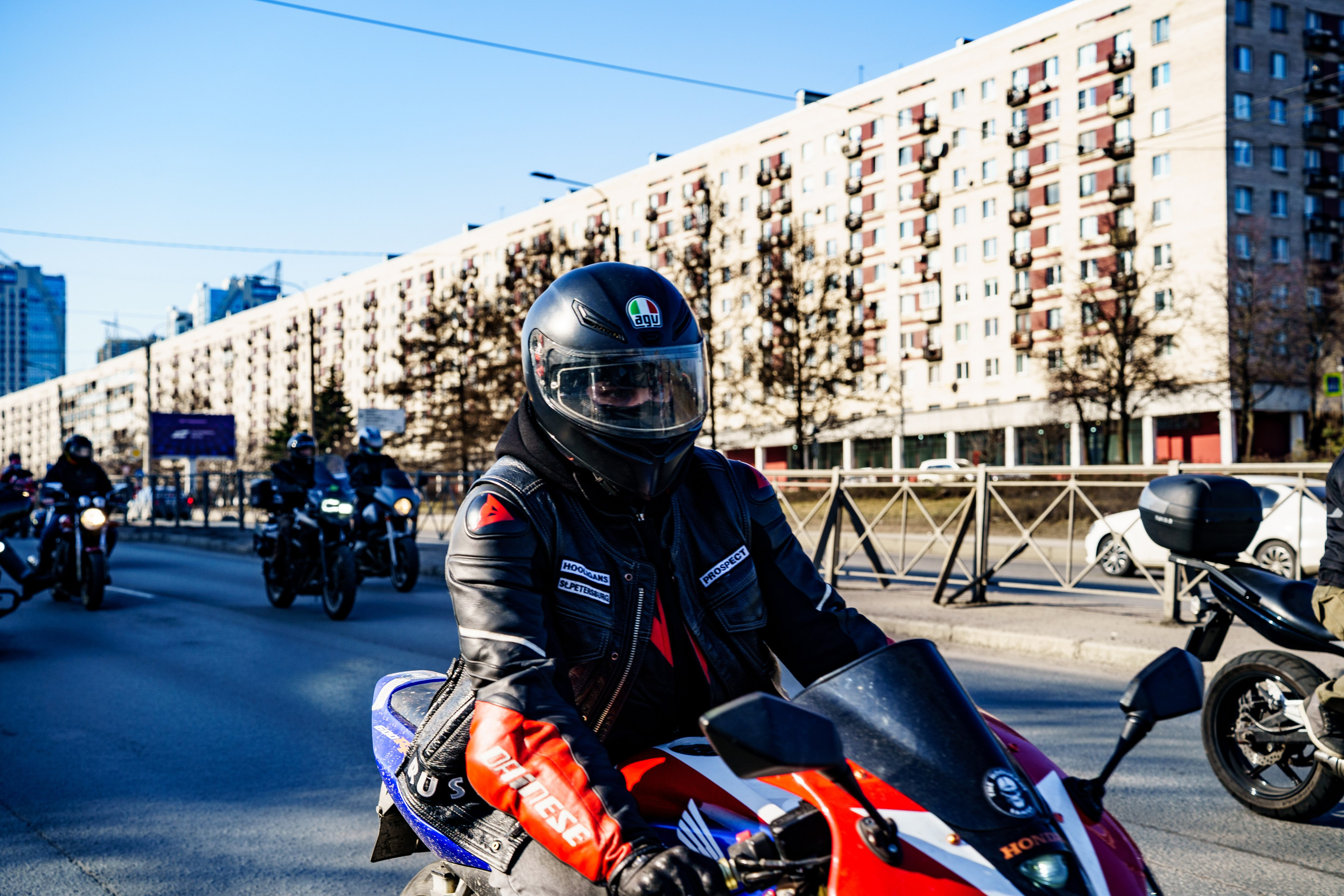 Прохват мотоклуба Norman Riders ч.1. Концертный и репортажный фотограф в Санкт-Петербурге Слава Пахомов