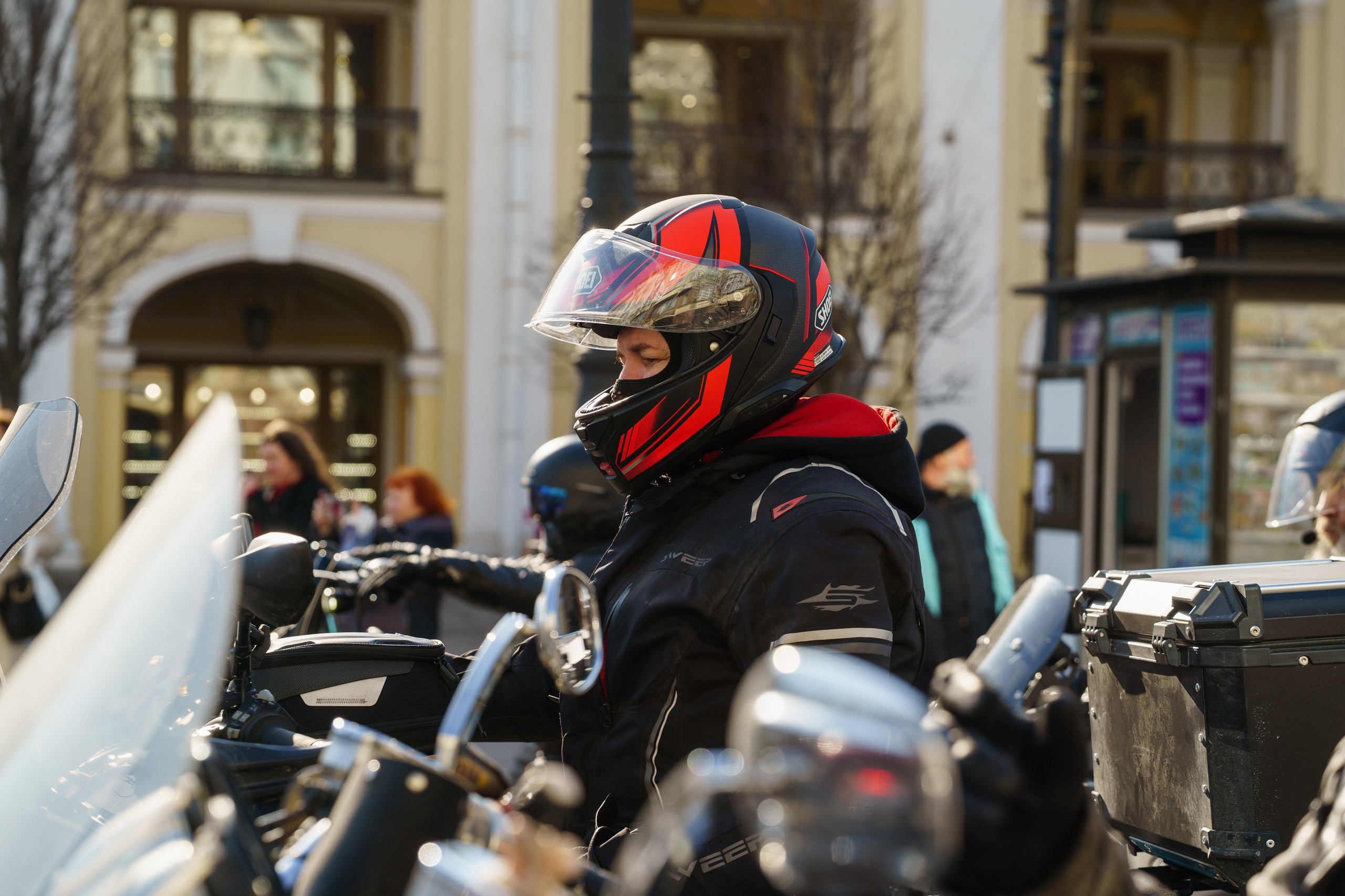 Прохват мотоклуба Norman Riders ч.1. Концертный и репортажный фотограф в Санкт-Петербурге Слава Пахомов