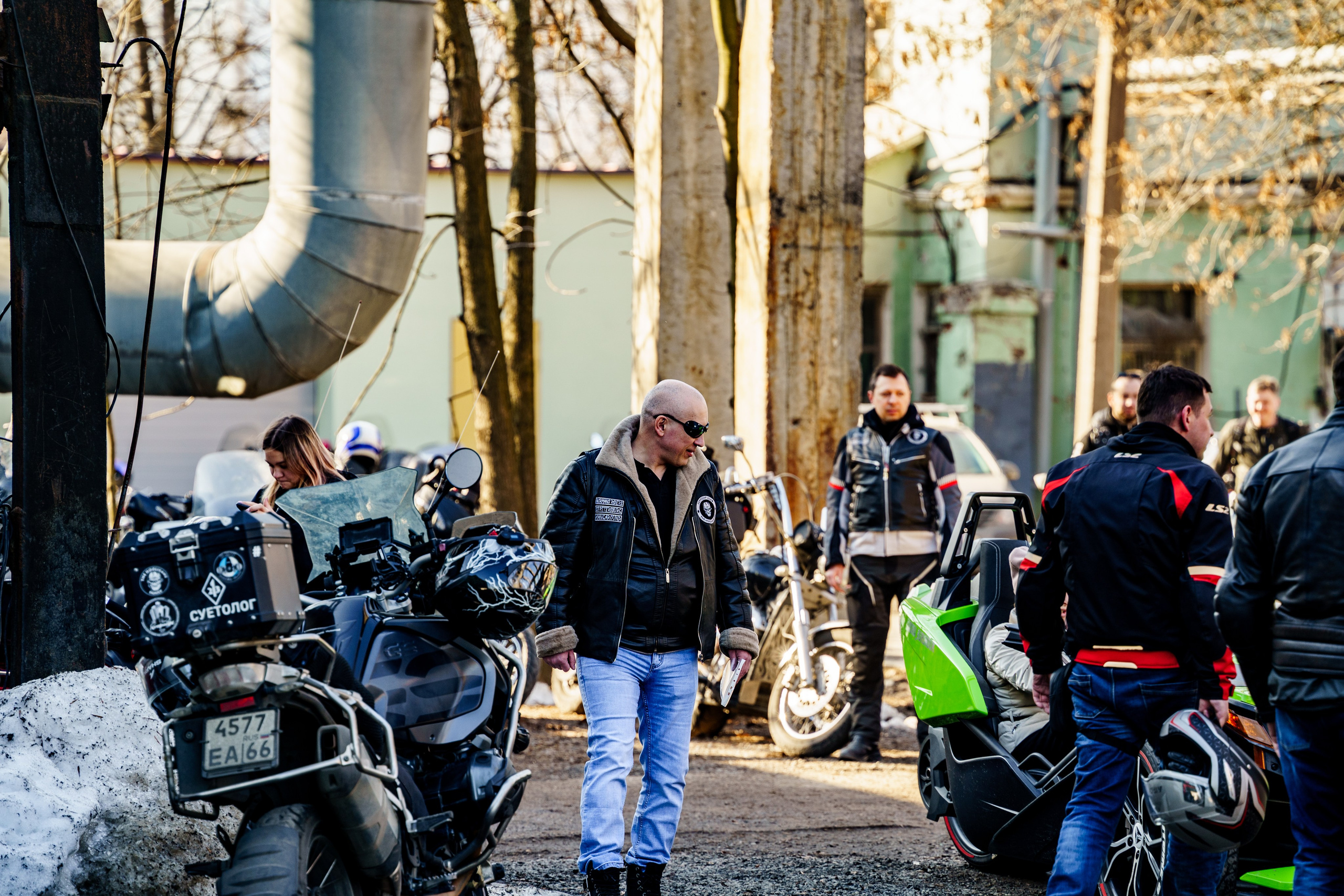 Прохват мотоклуба Norman Riders ч.2. Концертный и репортажный фотограф в Санкт-Петербурге Слава Пахомов