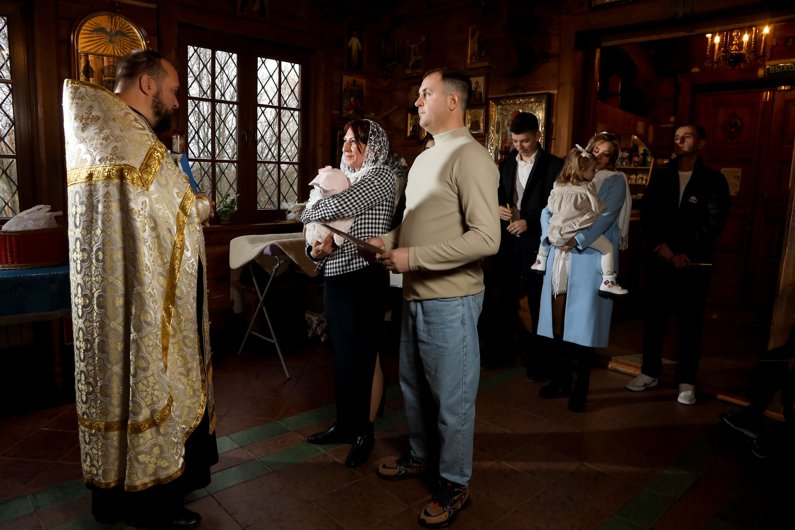 Крестины. Фотограф Антон Чупринин