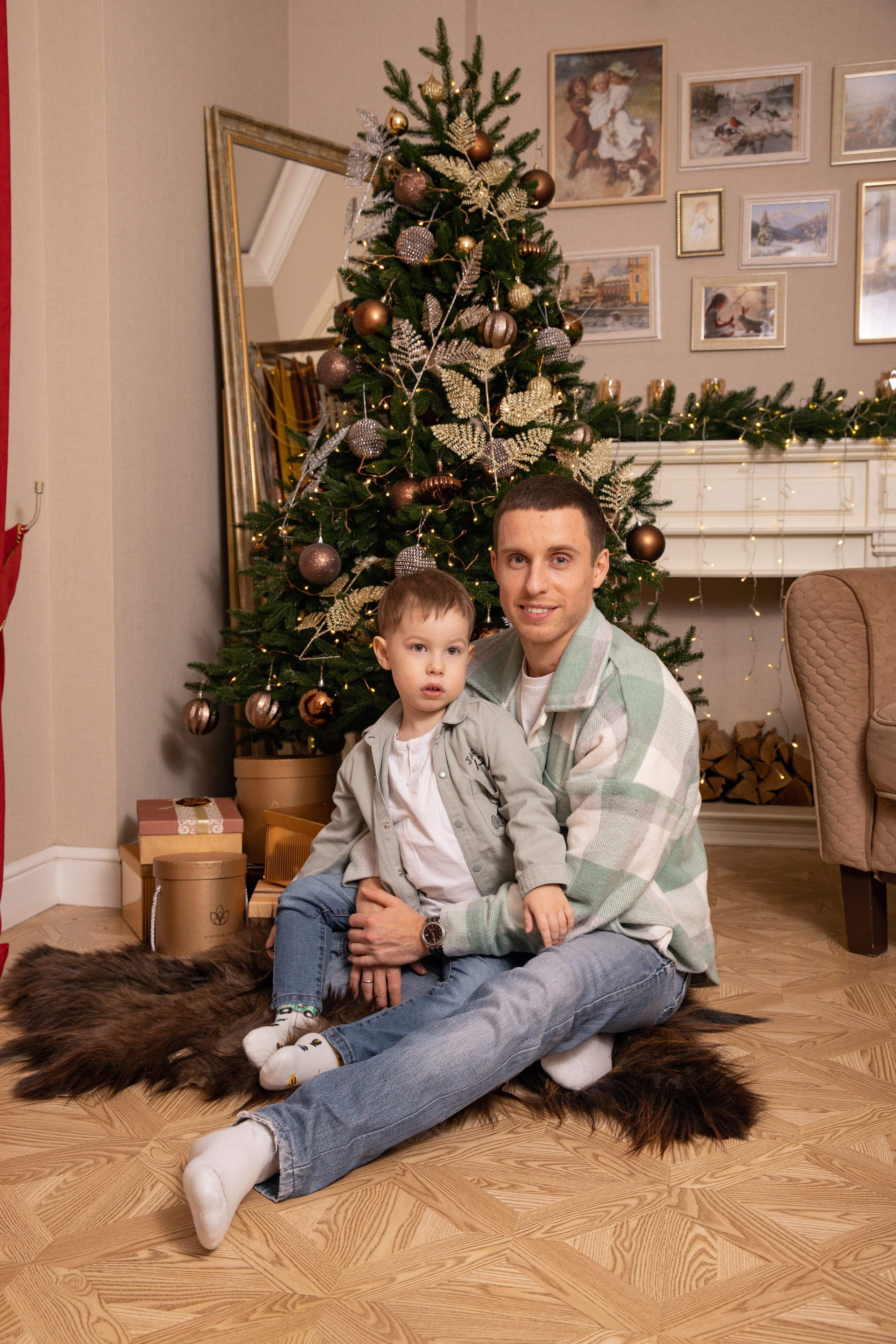 Первые новогодние для Натали. Фотограф в Железнодорожном и Балашихе