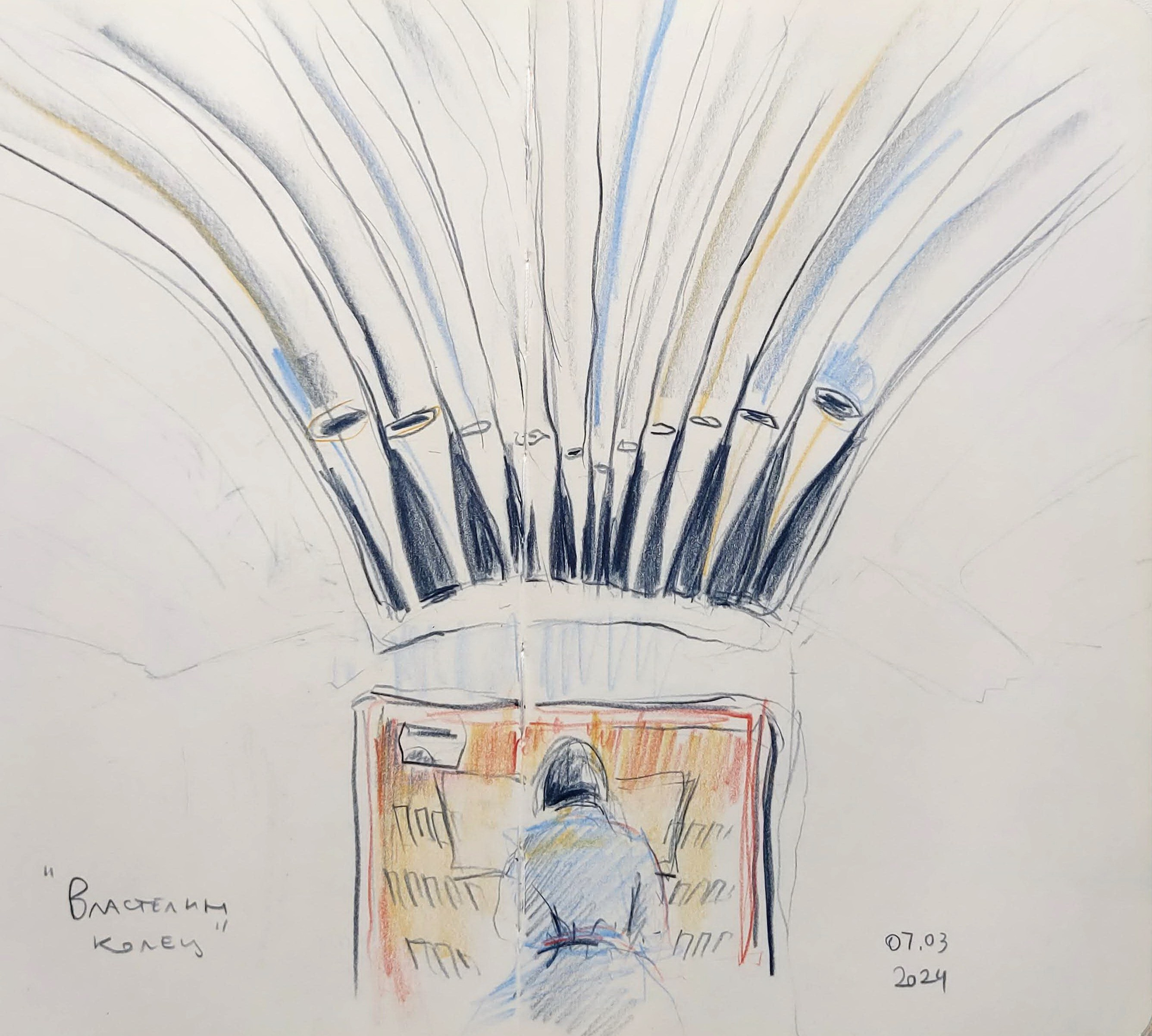 Quick Sketches. Alexander Manaenkov | Watercolor Artist from Siberia