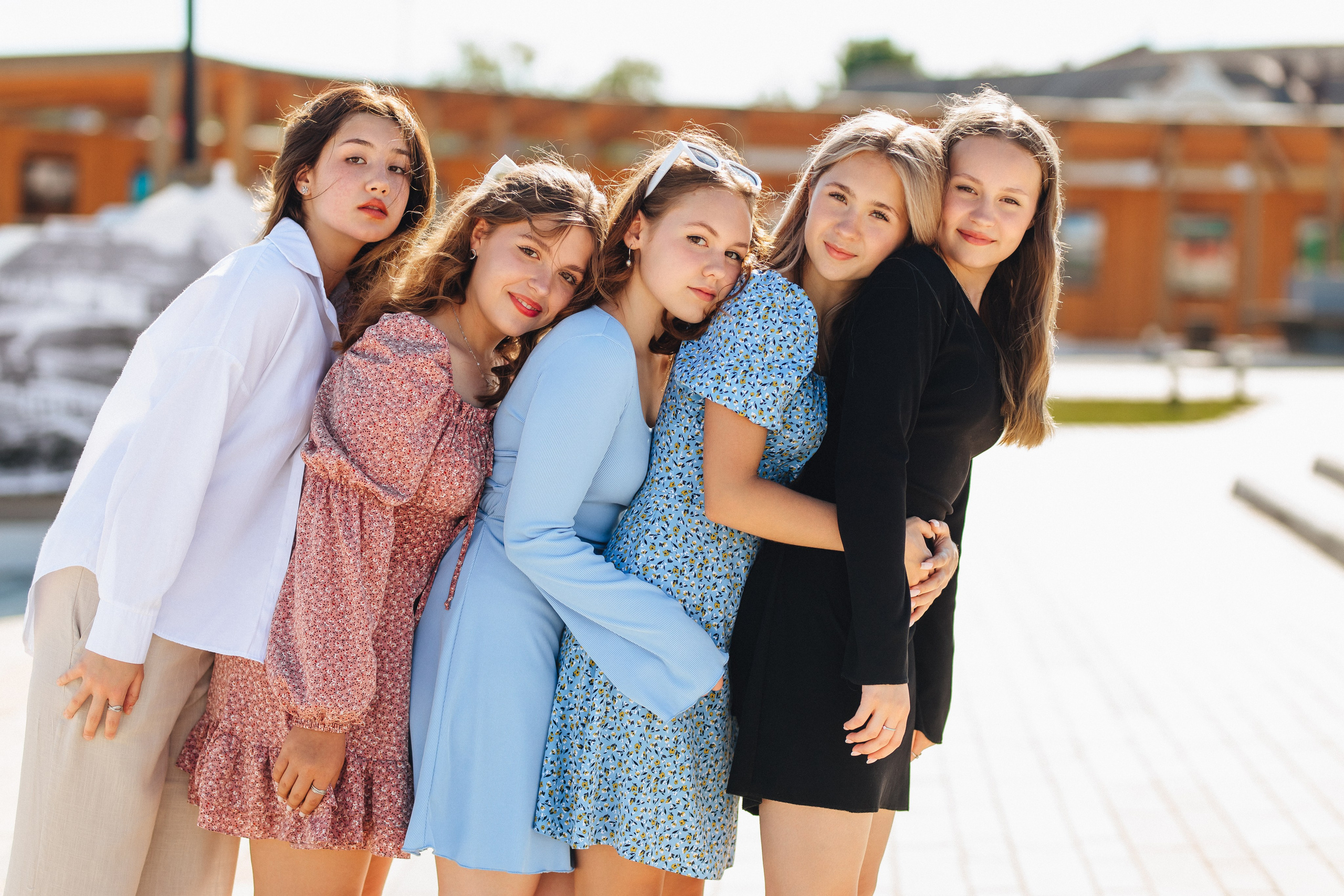 9 класс на площади. Свадебный и семейный фотограф в Туле и области Маша Костина