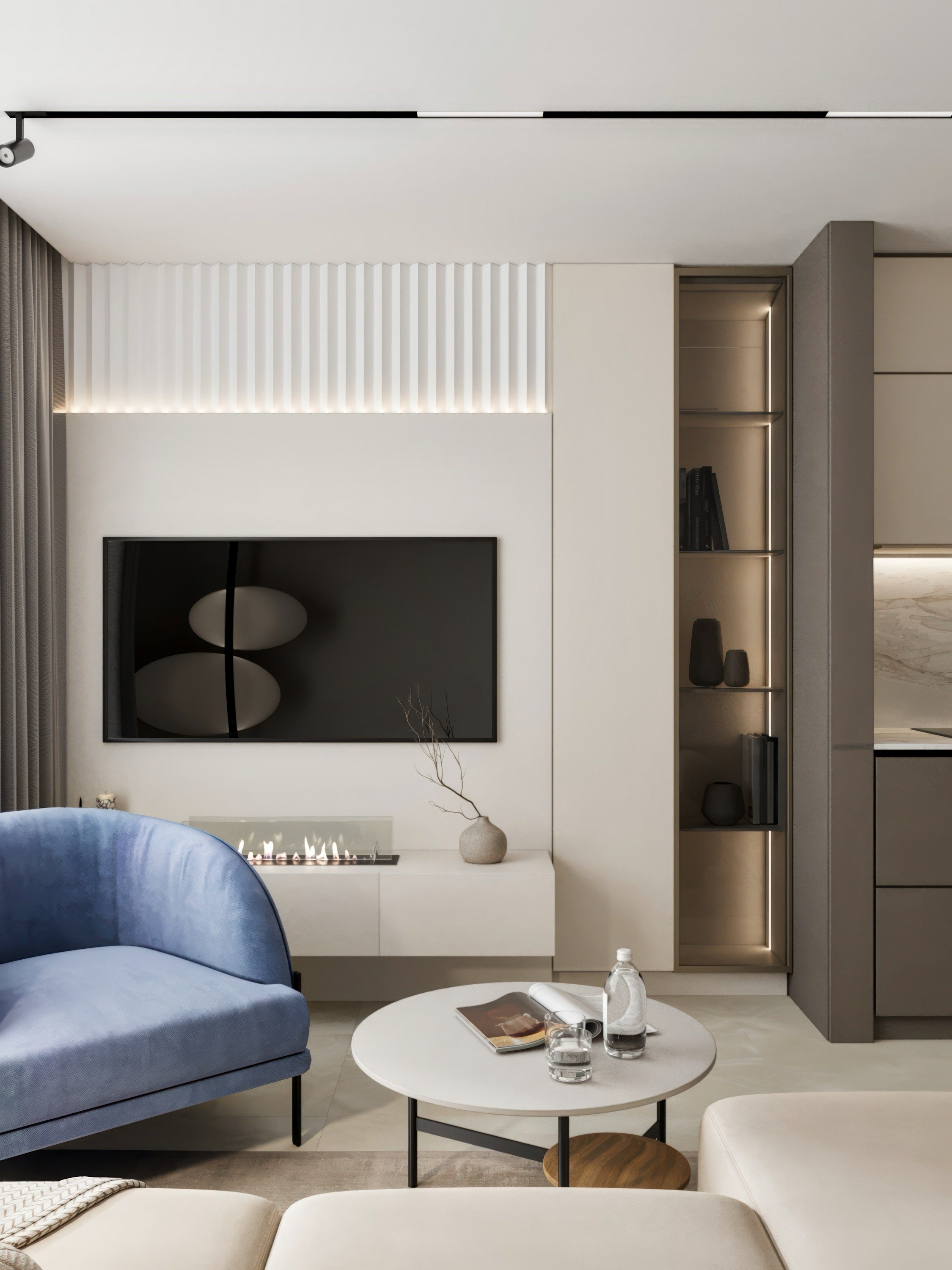 ЖК На кольская. Дизайн интерьера в Москве: уютные планировки и стильные цветовые решения от Гегани Амирян