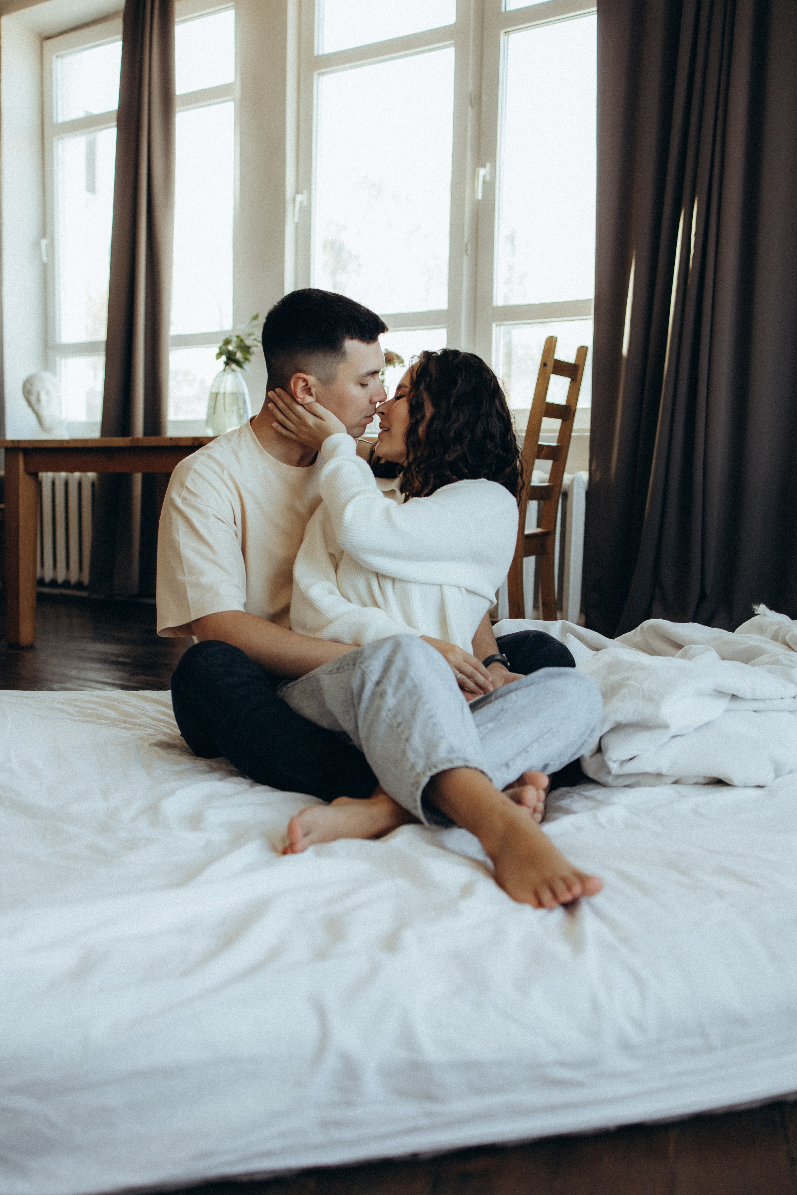 Ришат, Айгуль и пушистый малыш Йоко. Фотограф из Казани Мария Шамсутдинова