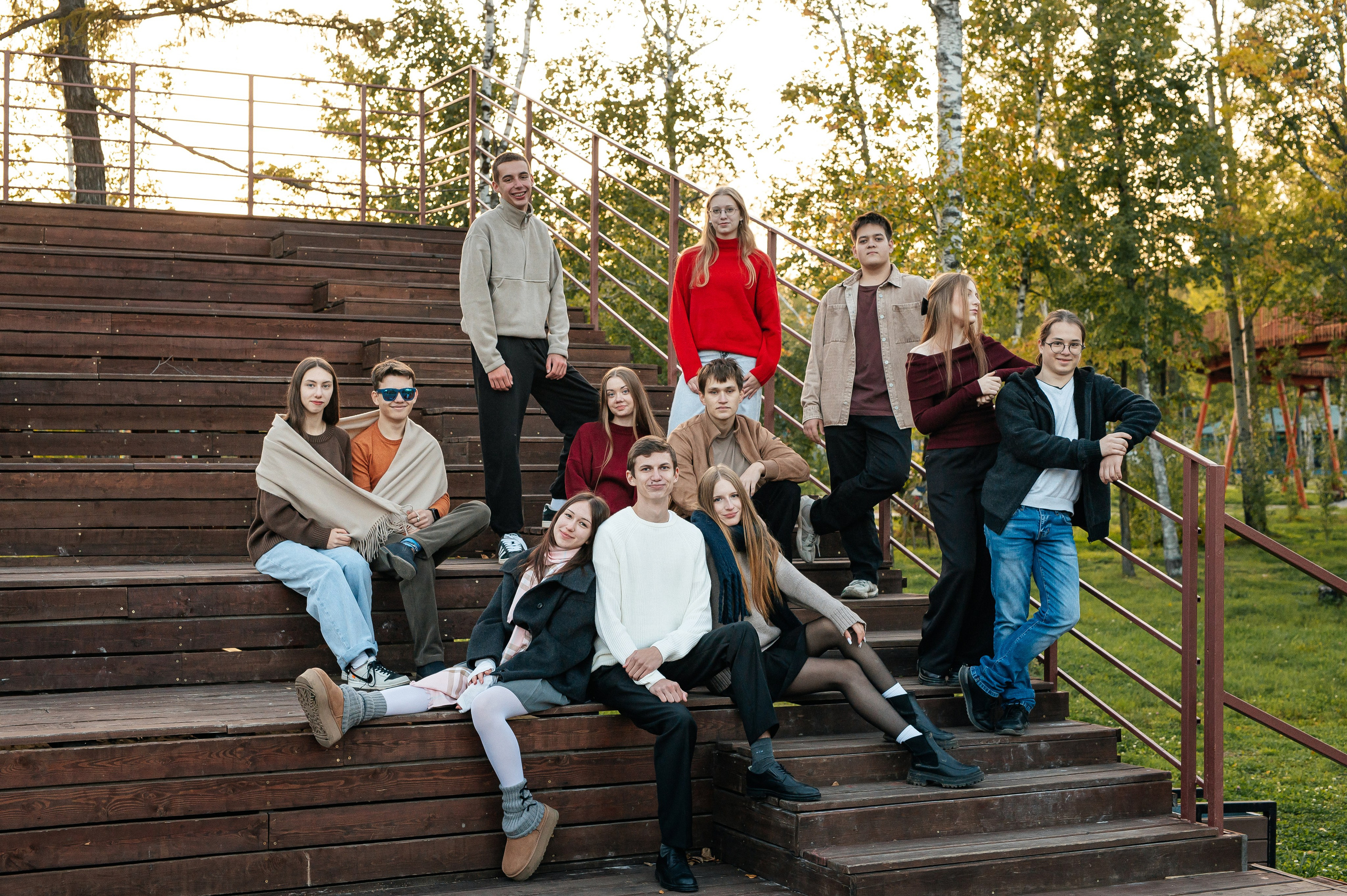 «Осень в парке». Школьный фотограф в Свободном Анастасия Косицына
