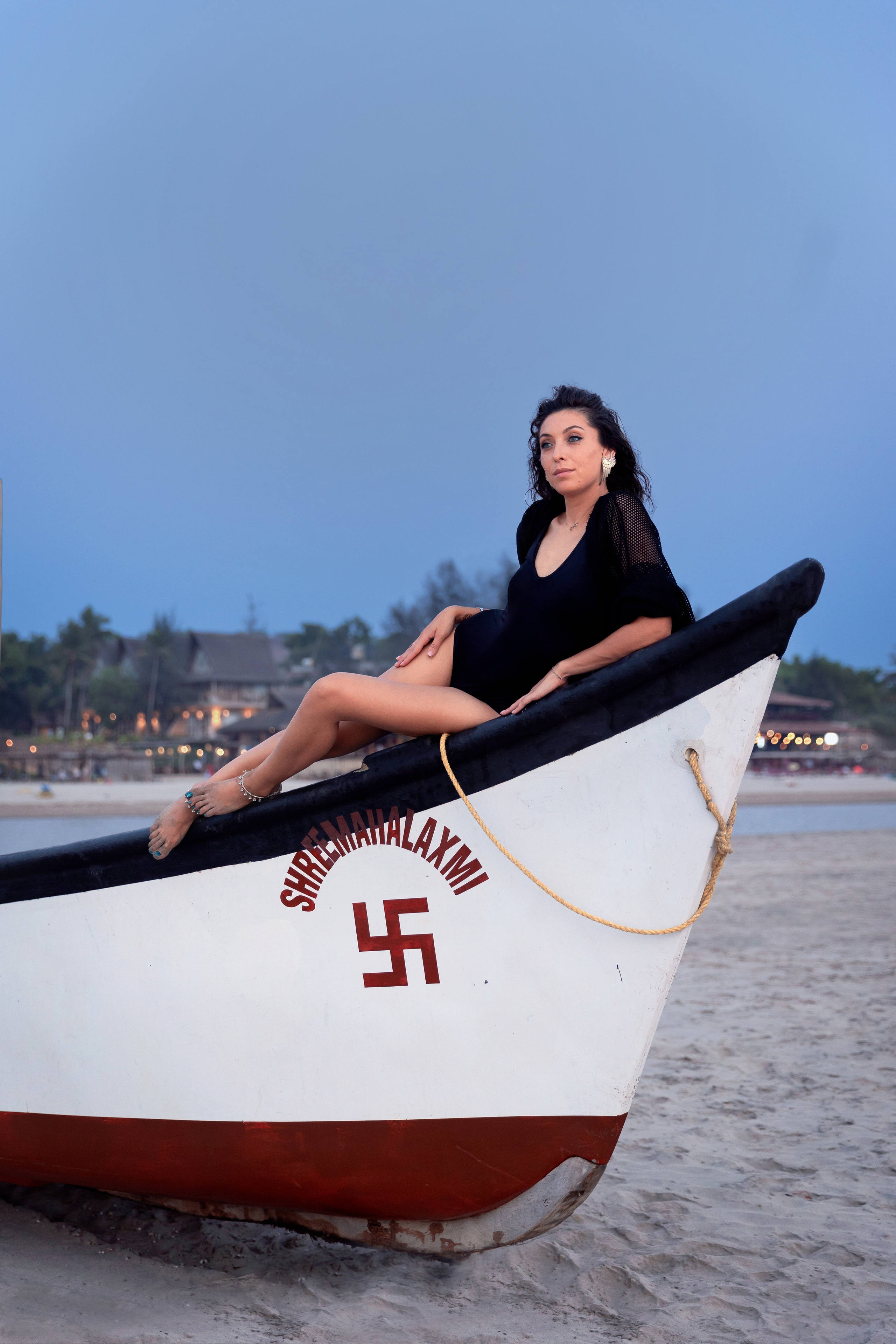 Woman seaside photoshoot Goa. Свадебные видео