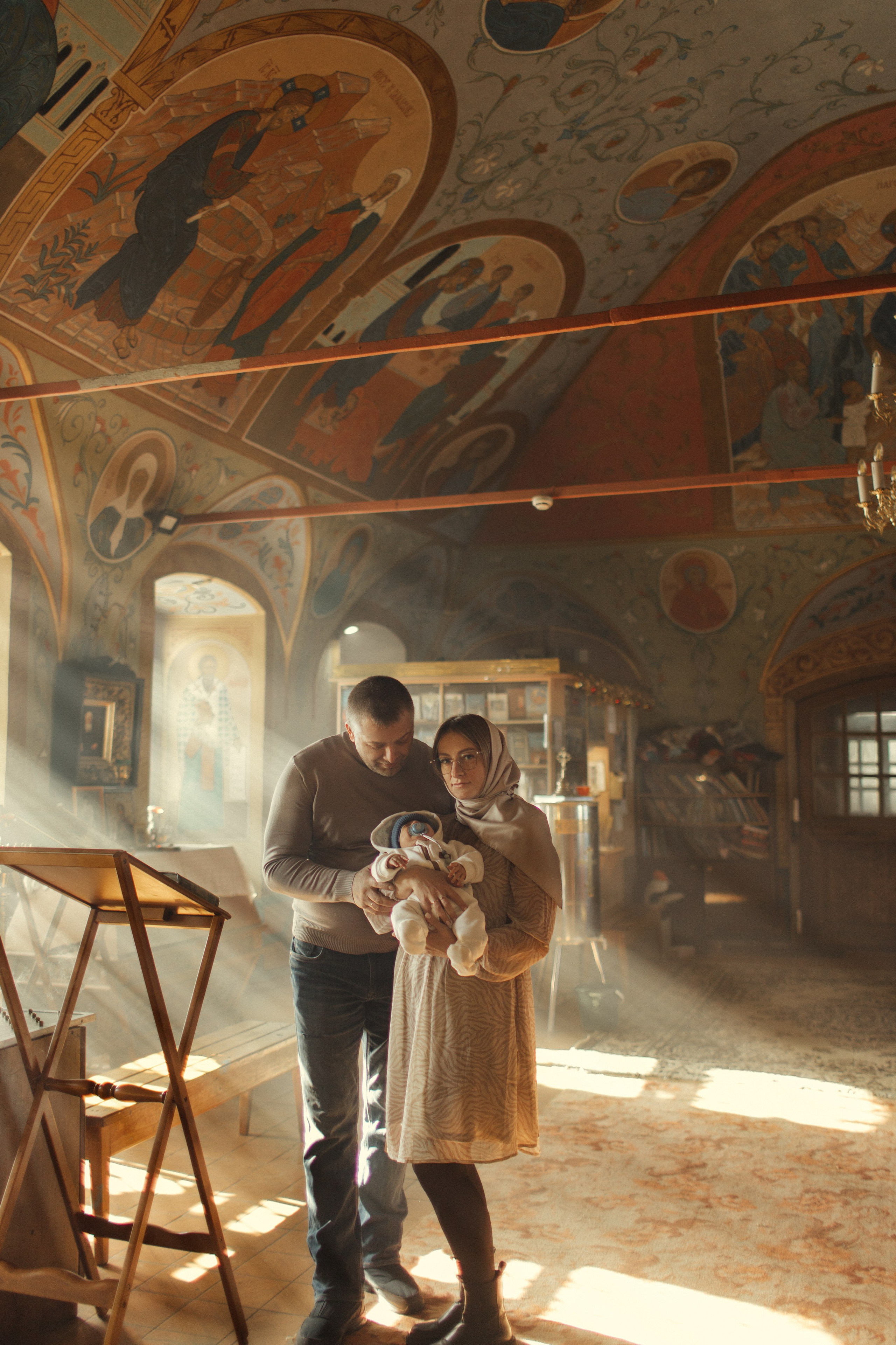 Крещение Льва, Благовещенская церковь в Прусово. Главная