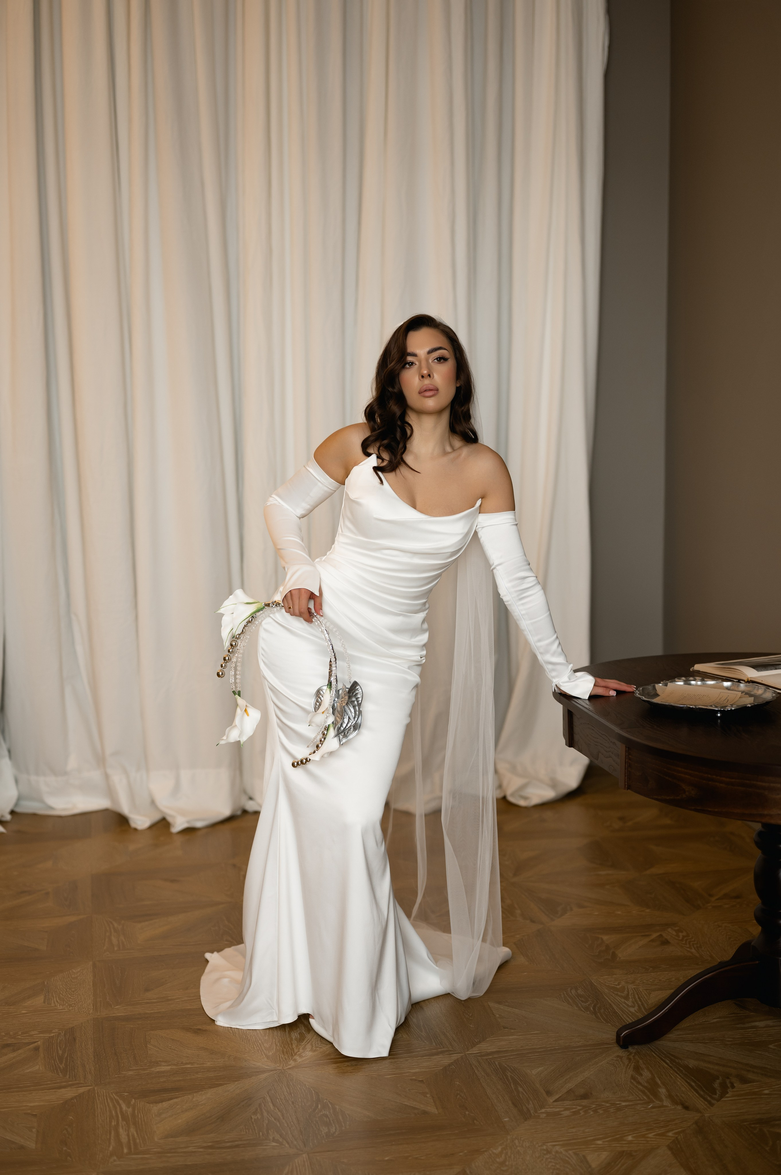 Свадебная фотосессия в студии. Свадебный и семейный фотограф в Краснодаре Алина Мельник