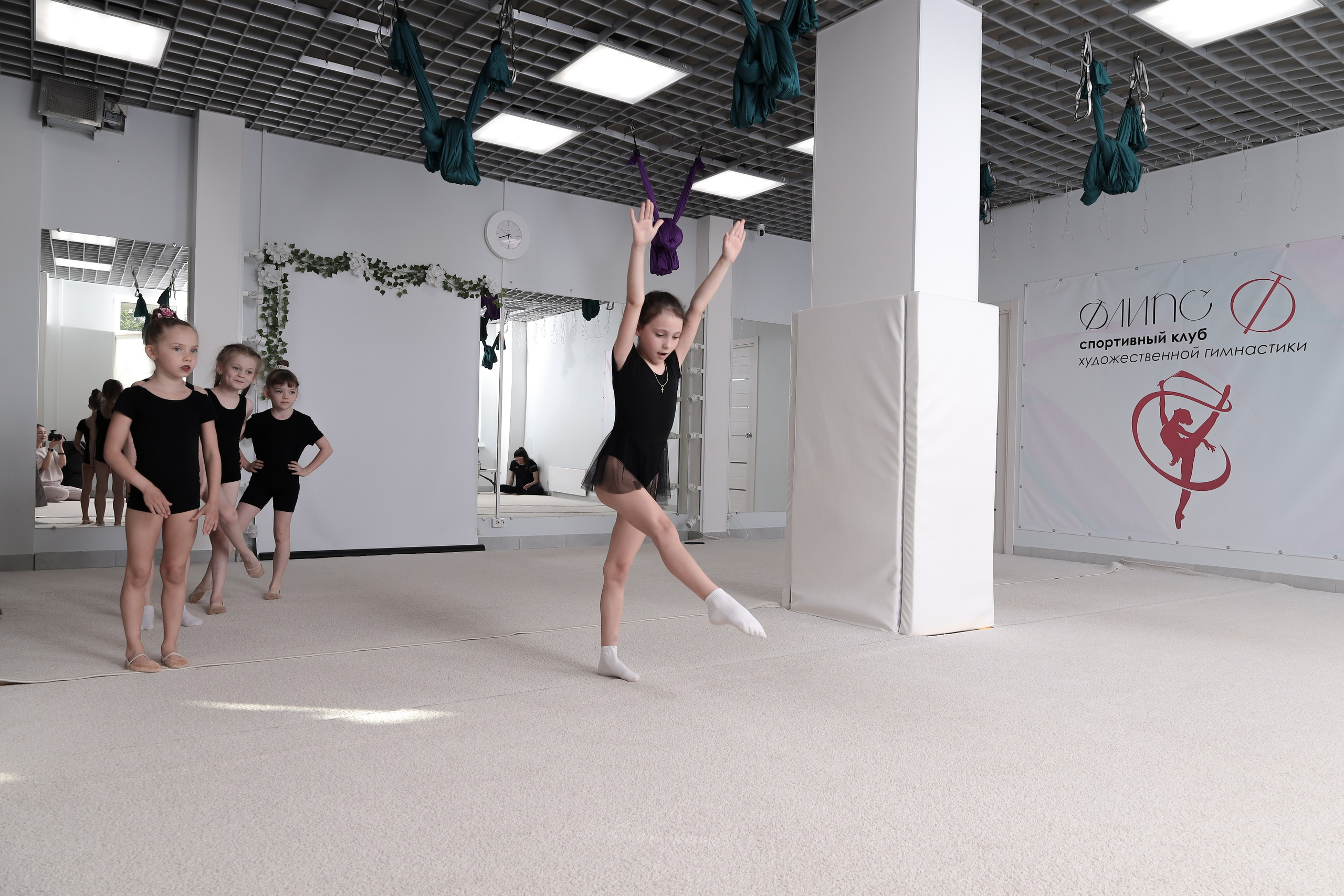 Открытый урок гимнастика. Фотограф Надршина Лилия