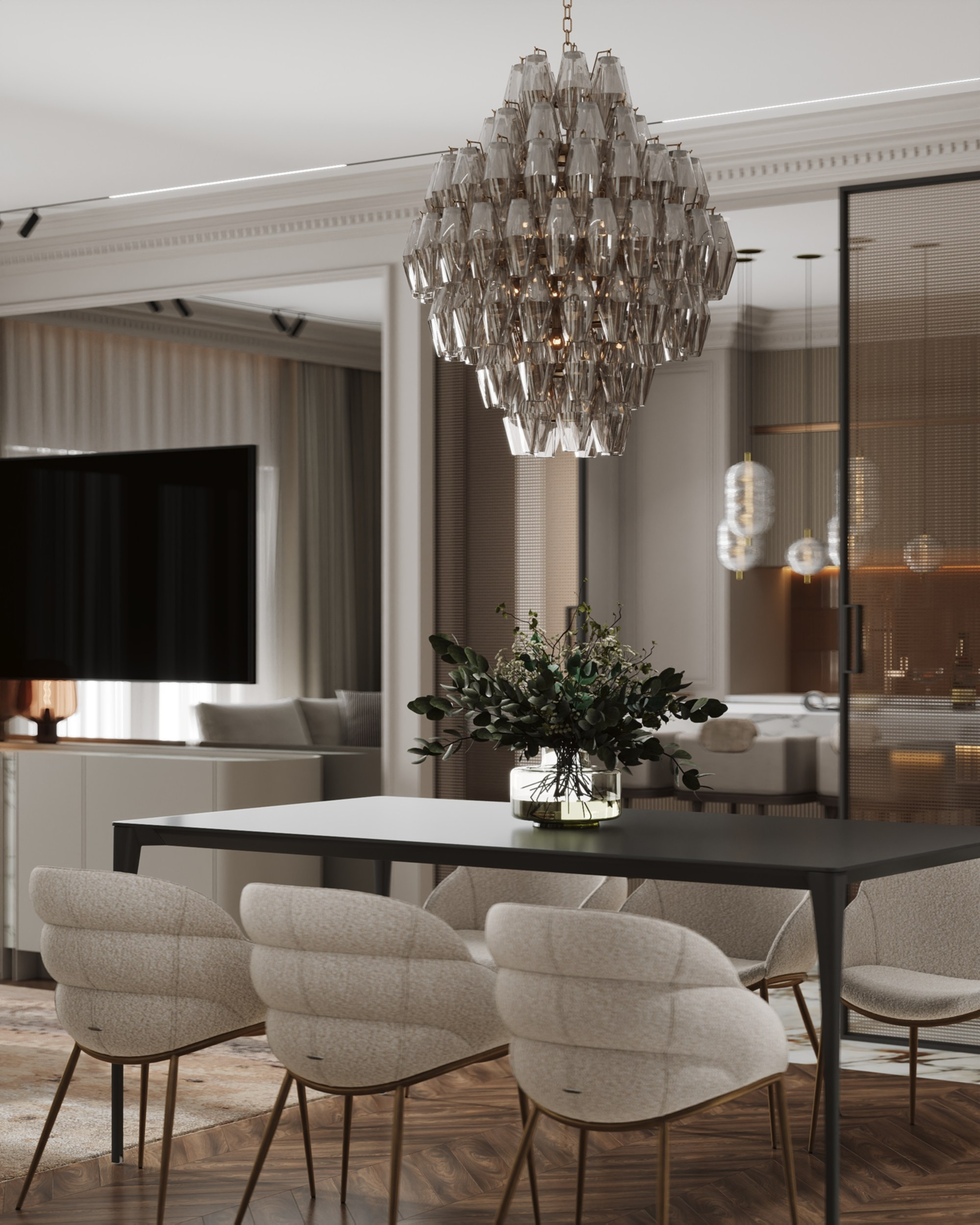 ЖК Сияние | 92.5 м² | 2025. 3D Визуализатор Великородная Виктория