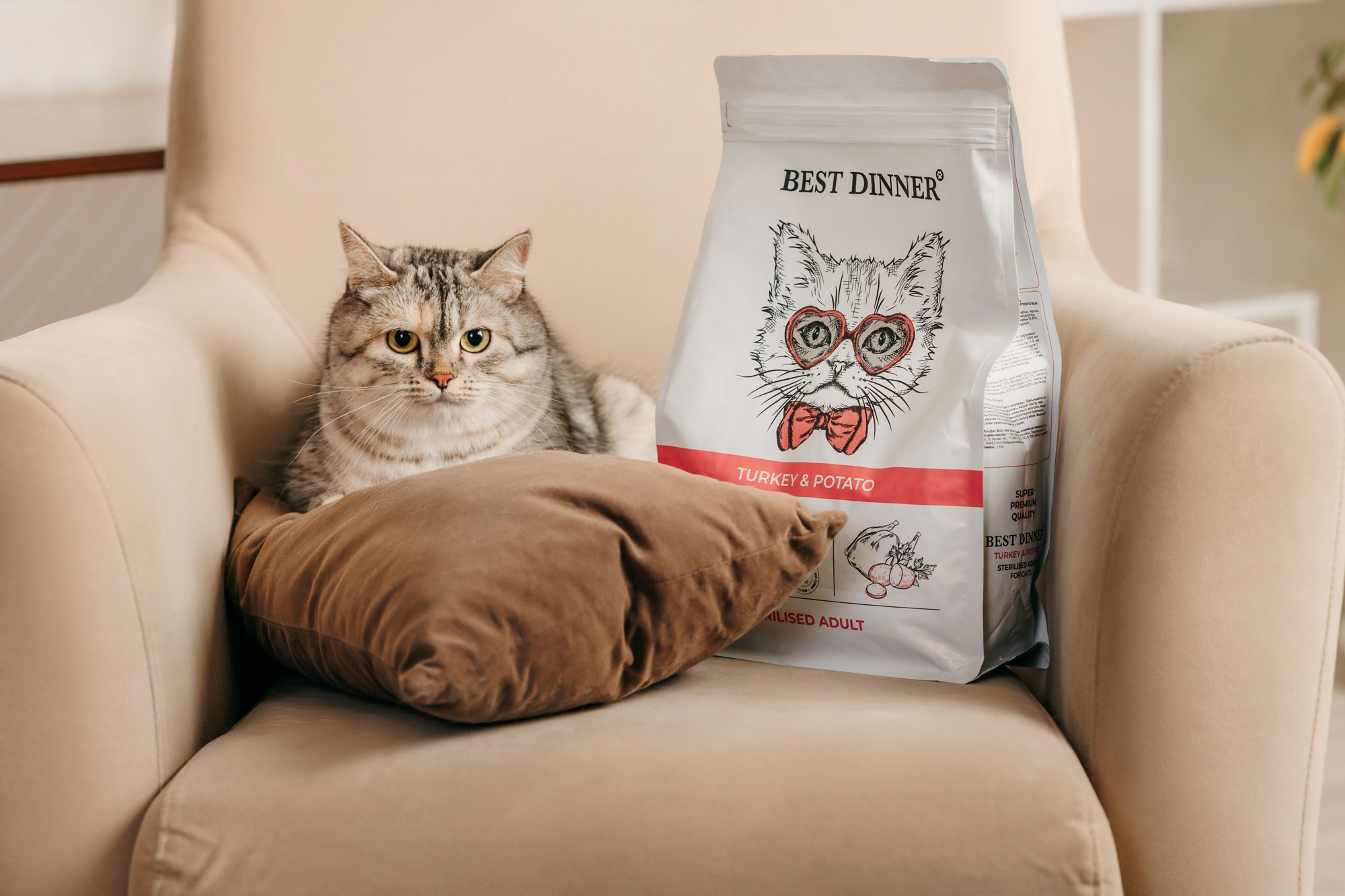 Корма Best Dinner. Фотограф-анималист Елена Радченко, Москва