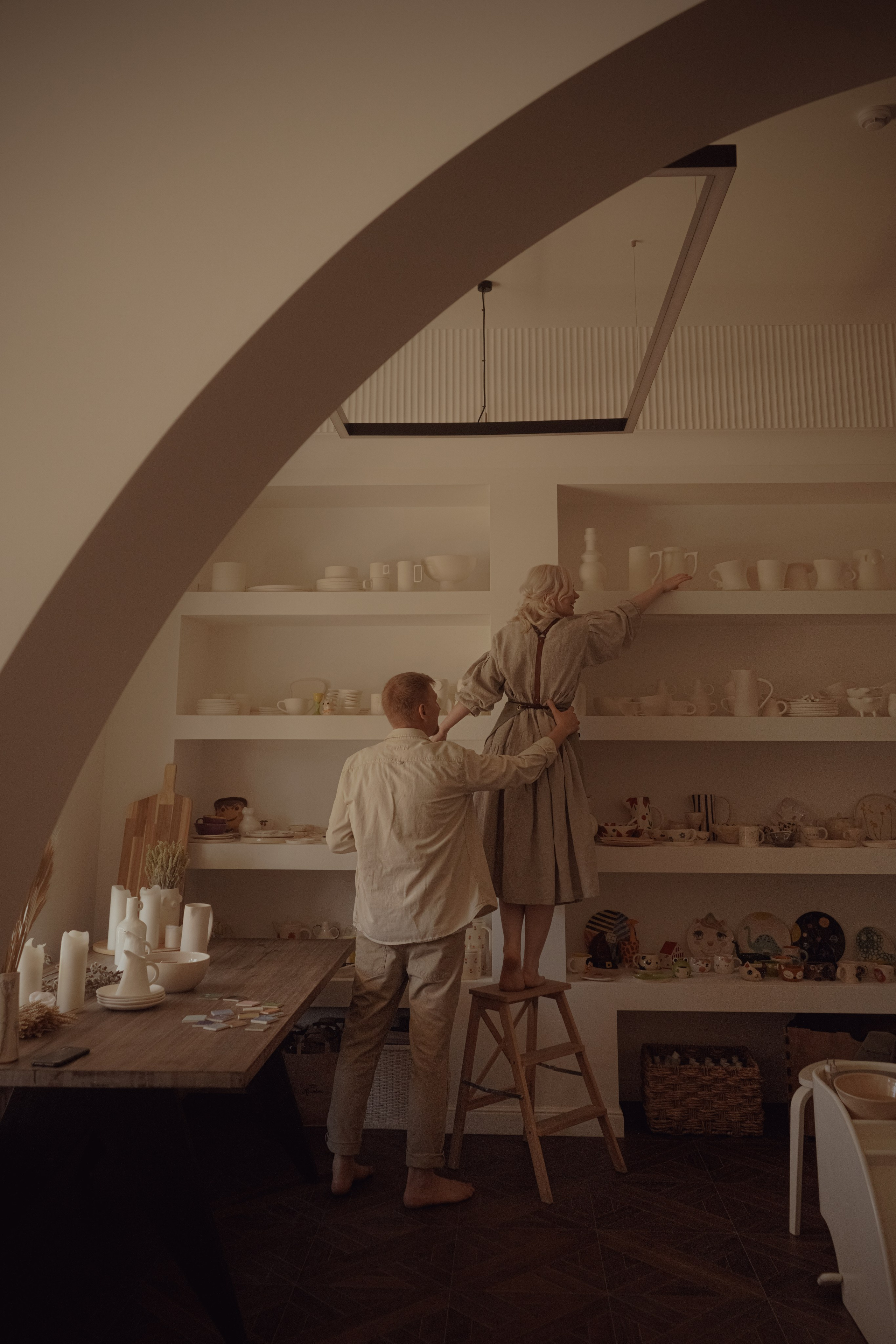 История в гончарной мастерской. Свадебный и семейный фотограф Афанасьева Анна в Кисловодске